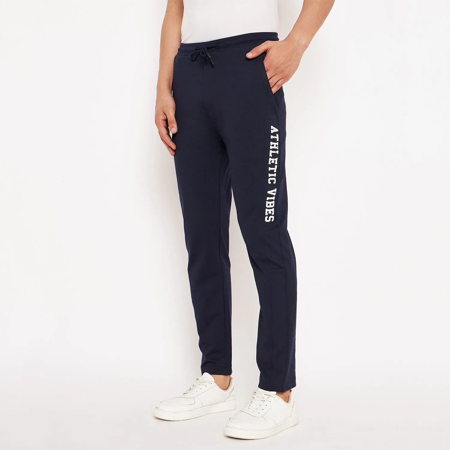 Duke Stardust Men Solid Track Pant (LF5695)