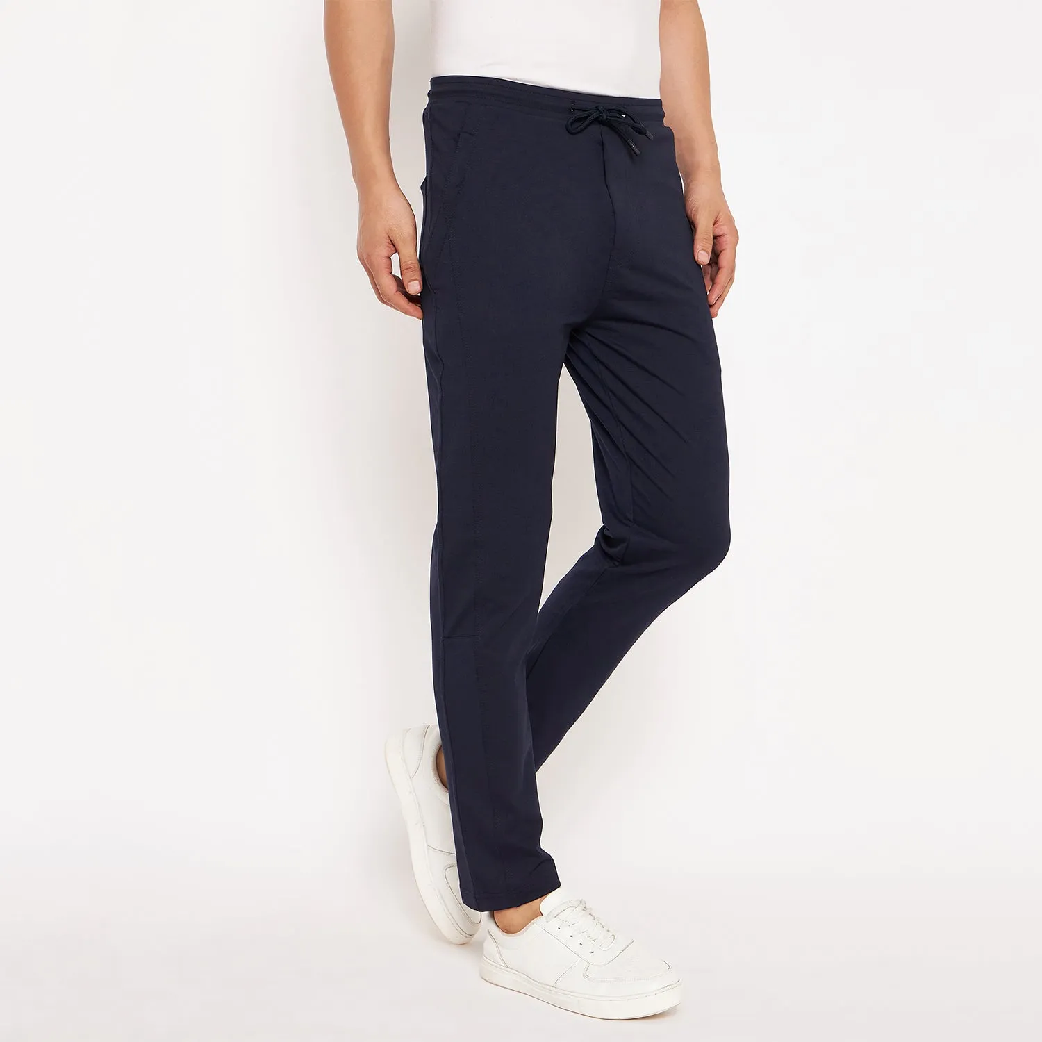 Duke Stardust Men Solid Track Pant (LF5695)