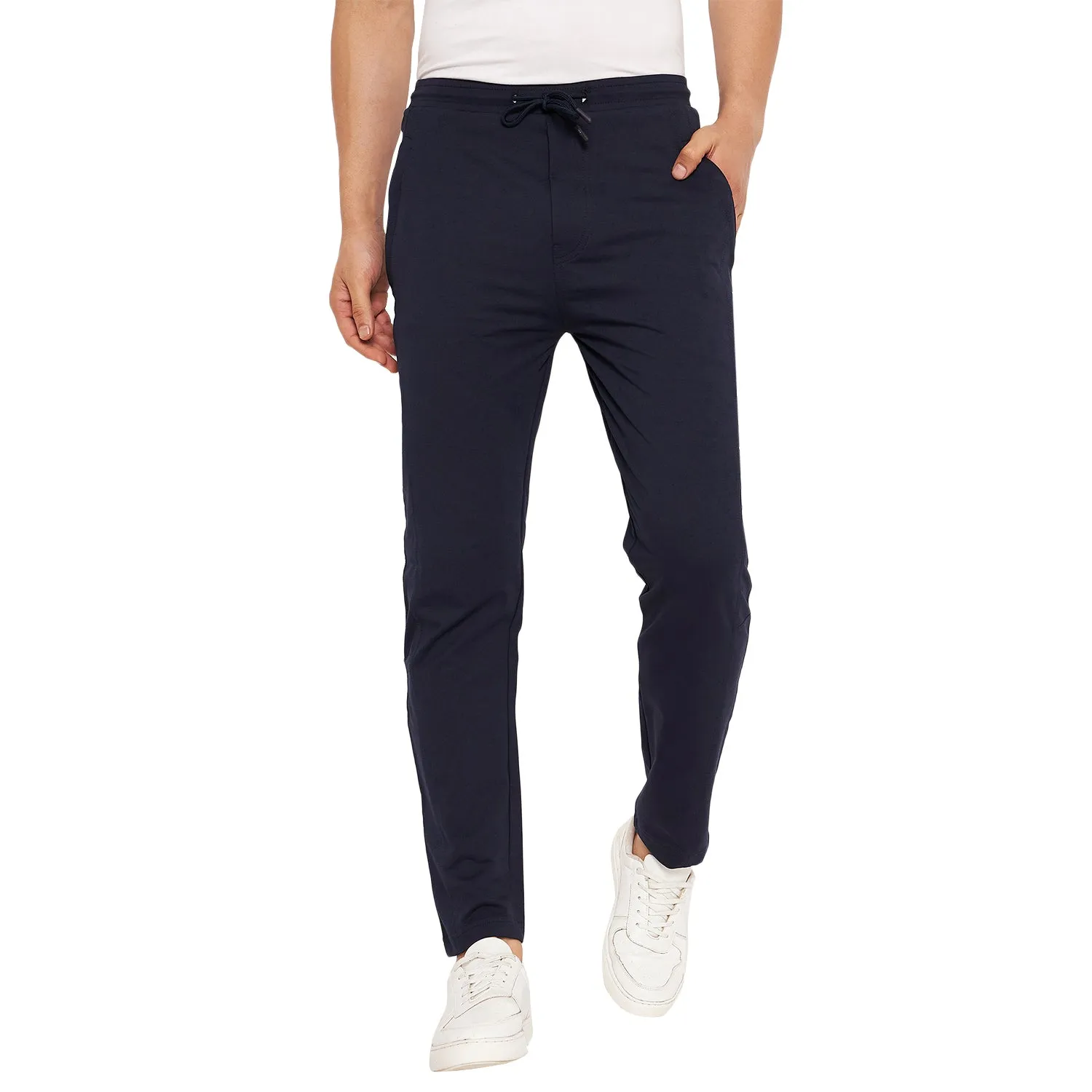 Duke Stardust Men Solid Track Pant (LF5695)