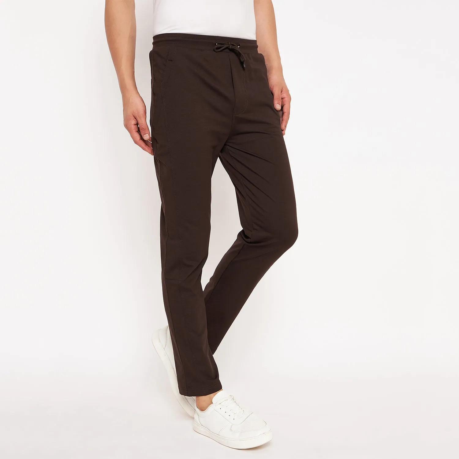 Duke Stardust Men Solid Track Pant (LF5695)