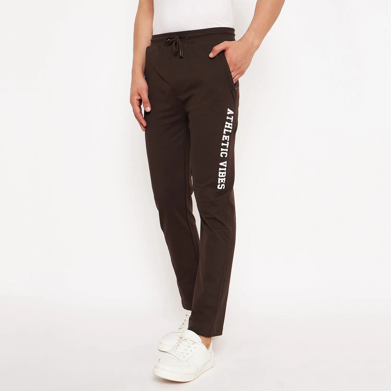 Duke Stardust Men Solid Track Pant (LF5695)