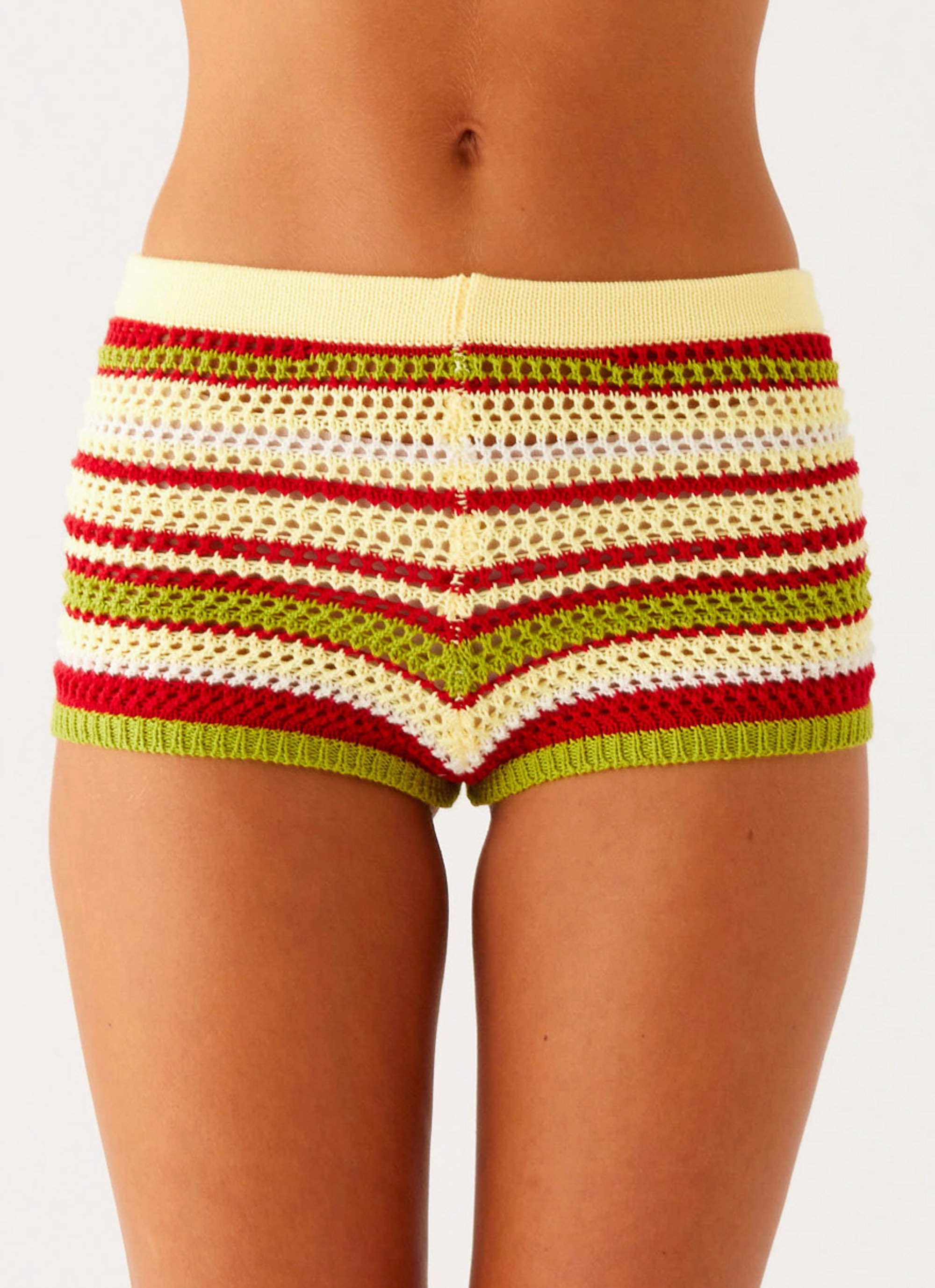 Sporty Fit Design Weekend Ready Miffy Mini Shorts - Yellow Multi