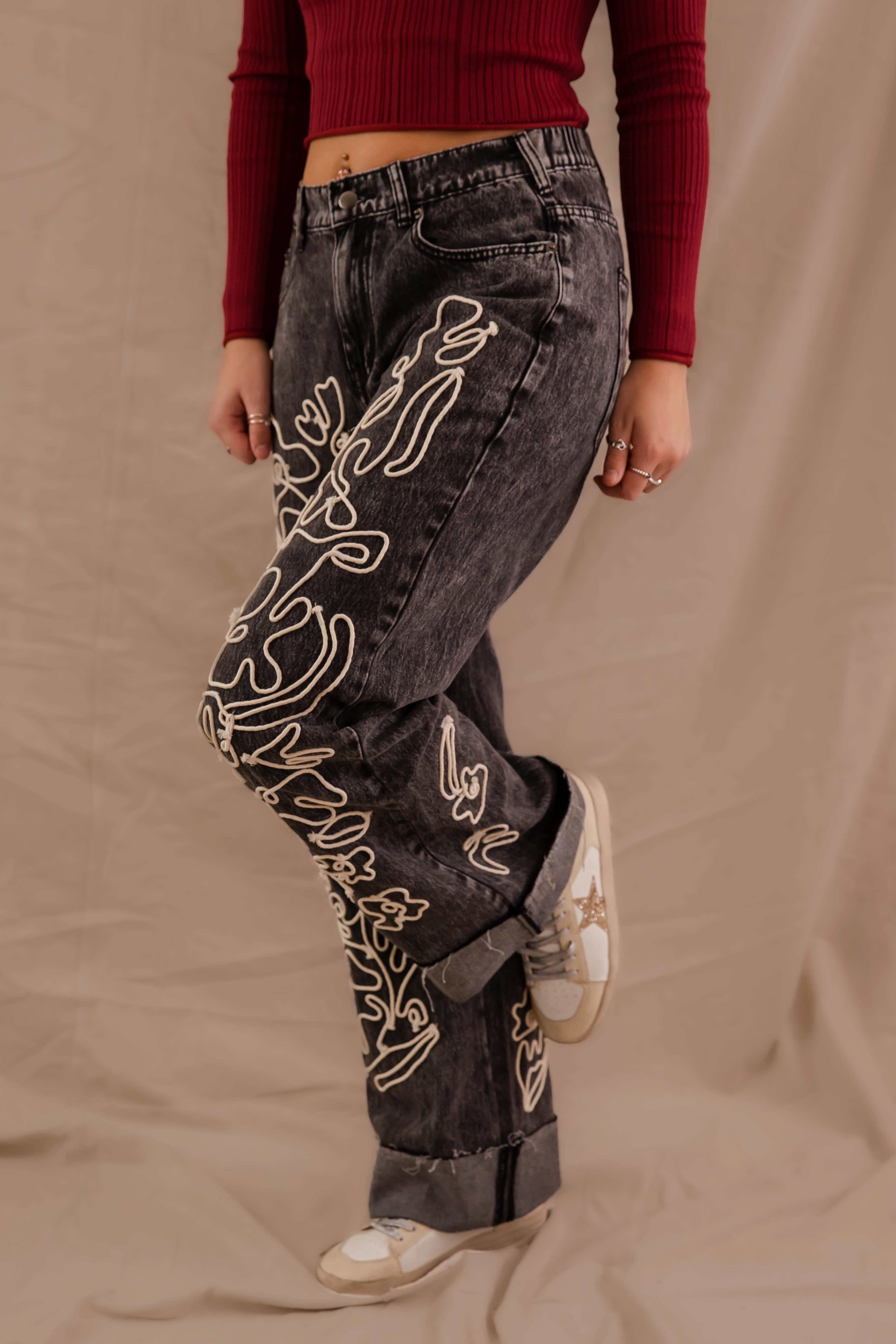 Versatile Waist FourWayStretch It's History To Me Denim