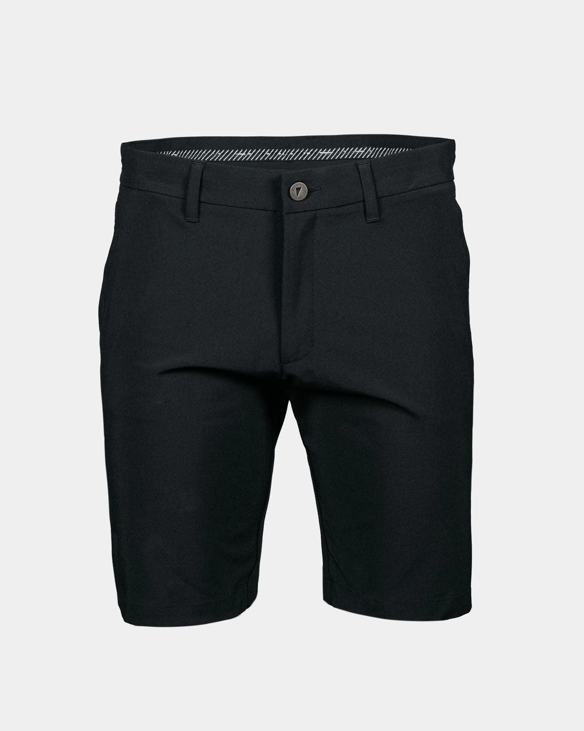 Men's Black Golf Shorts Stretchable Waist