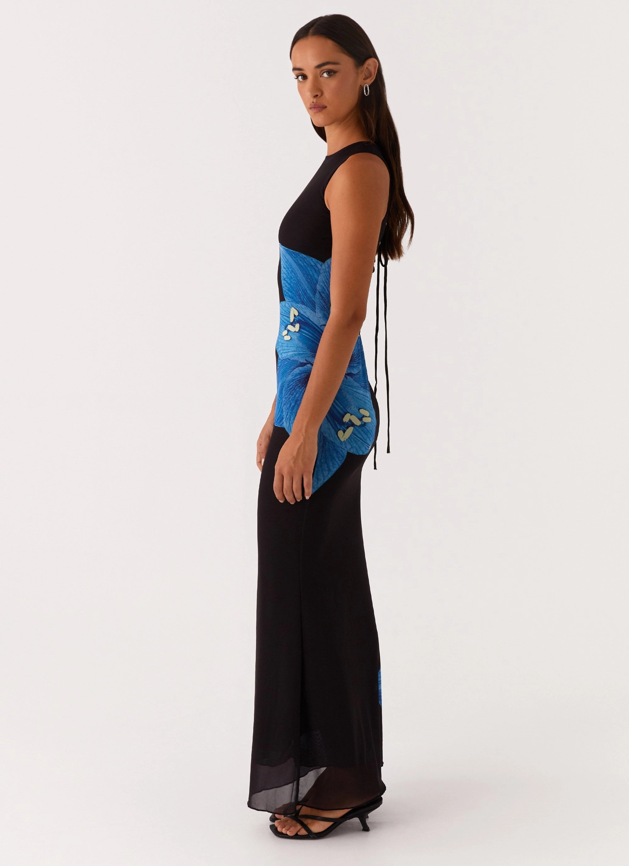 Urban Chic Manhattan Nights Maxi Dress - Black