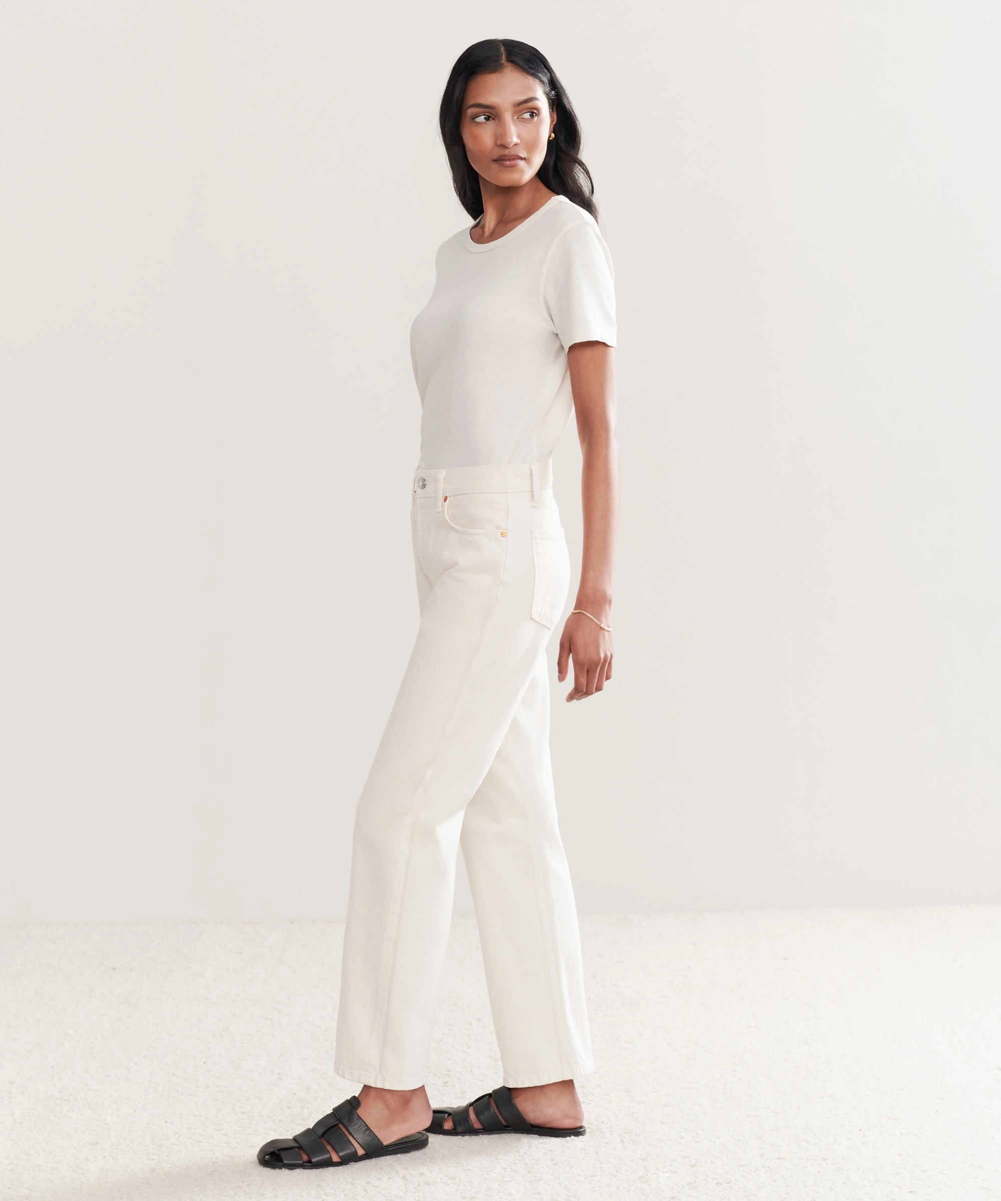Comfy Waistband Easy Comfort Easy Straight Crop