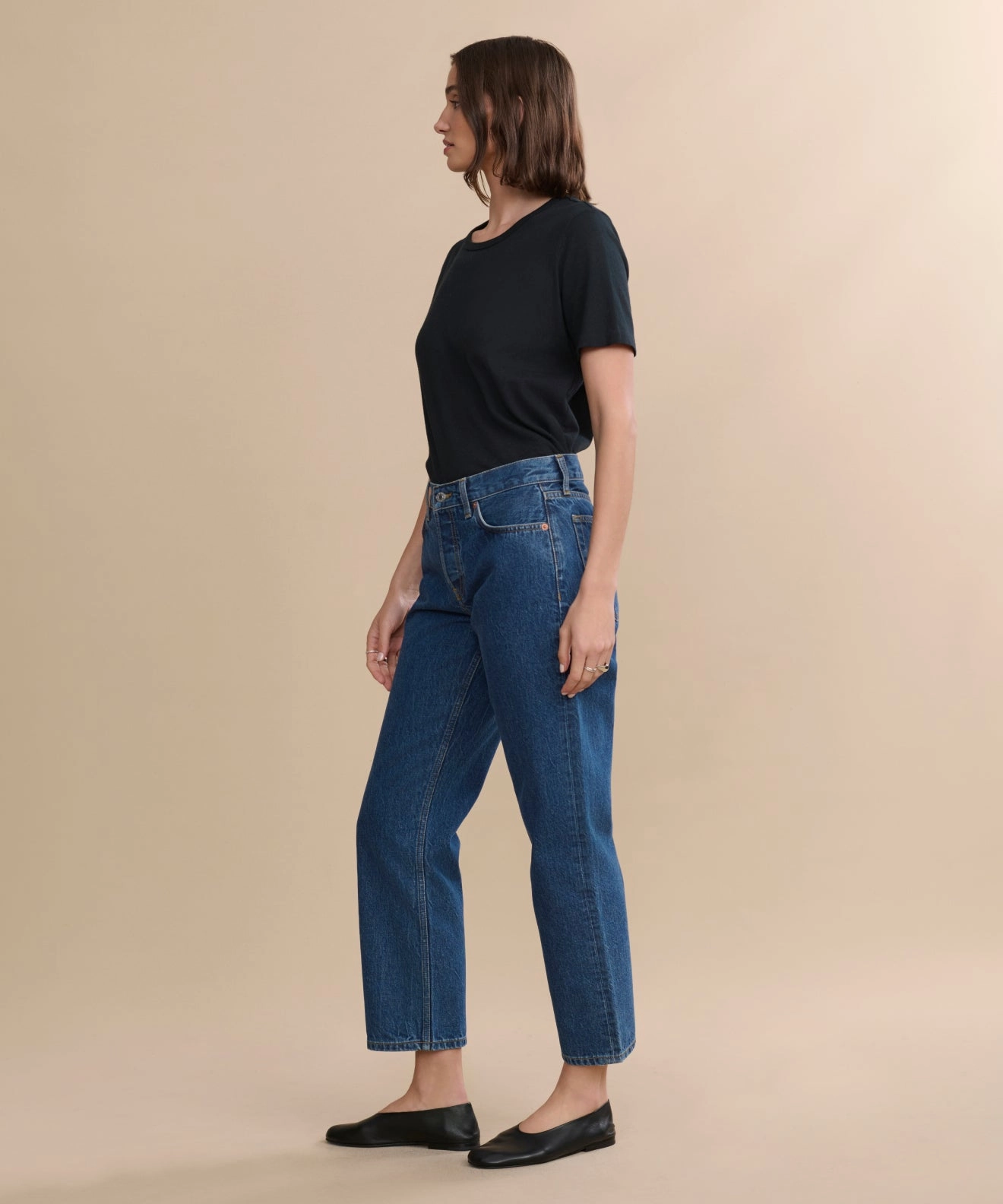 Indoor Comfort Trendy Layering Easy Straight Crop