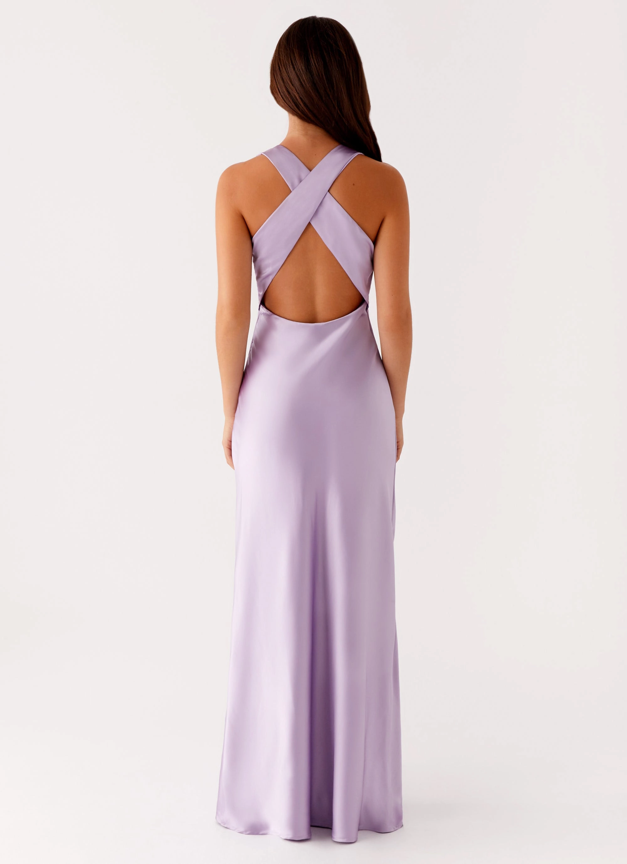 Brody Maxi Dress - Lilac Color Soft Easy Drape