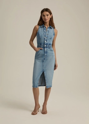 Mood Edge Airy Layer Favorite Daughter The Halter City Dress
