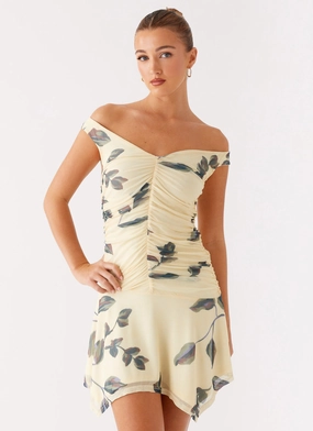 Josette Mini Dress - Buttercream Bliss Chic Tailoring Seasonal Must-Have