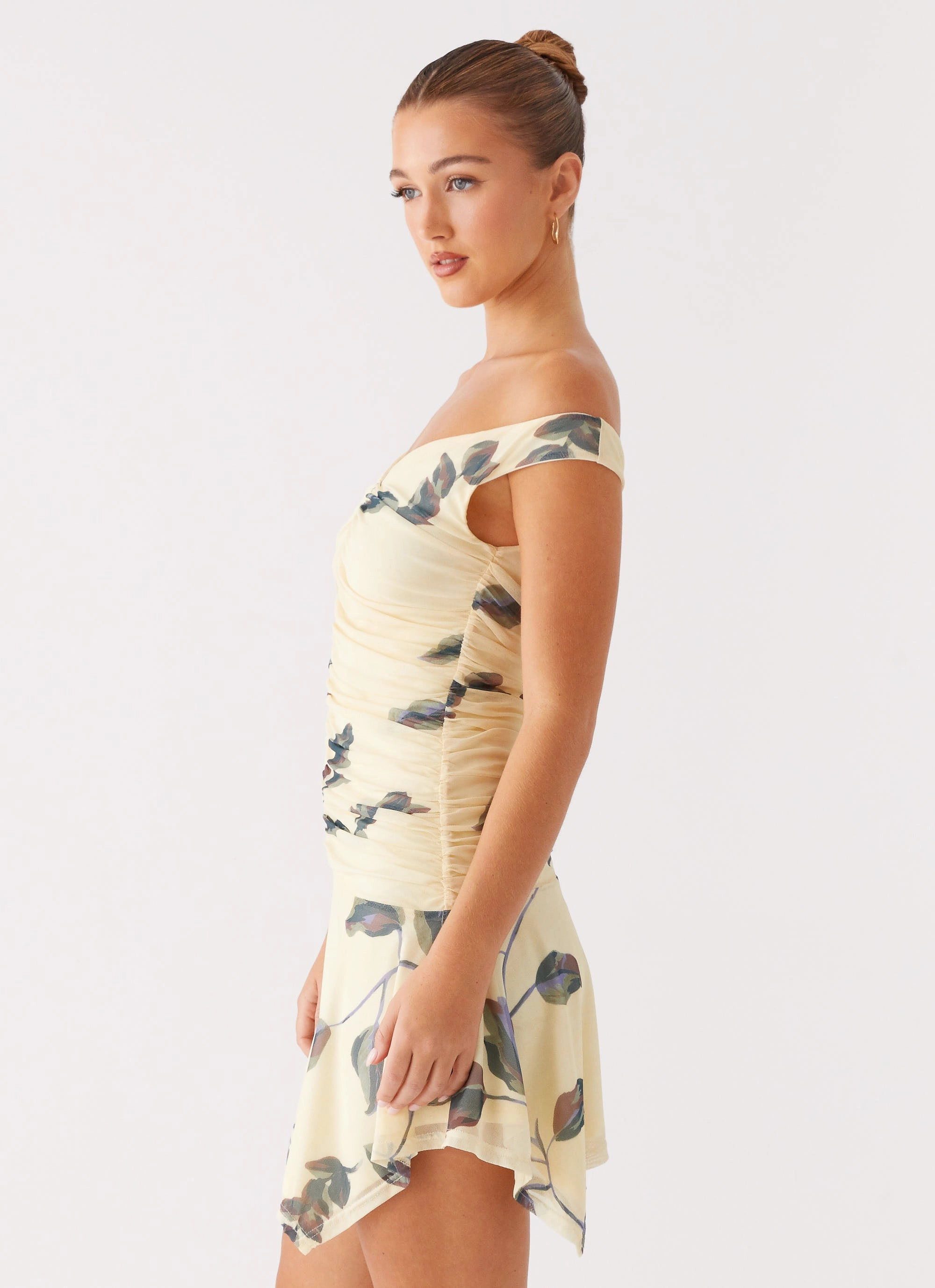 Love Energy Josette Mini Dress - Buttercream Bliss