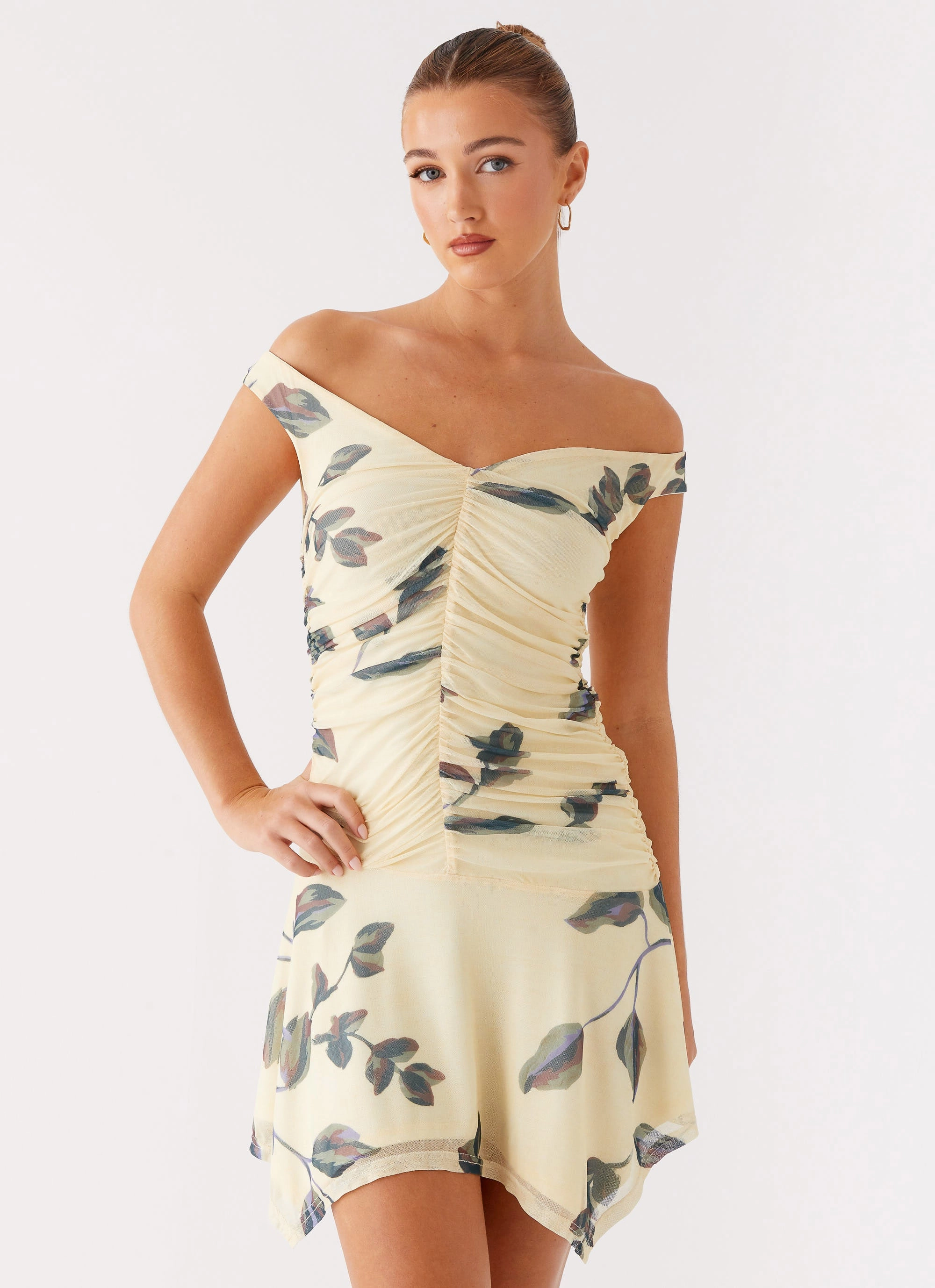Josette Mini Dress - Buttercream Bliss Chic Tailoring Seasonal Must-Have