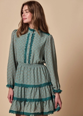 The Shirt The Angela Dress Inner Glow Romantic date dress