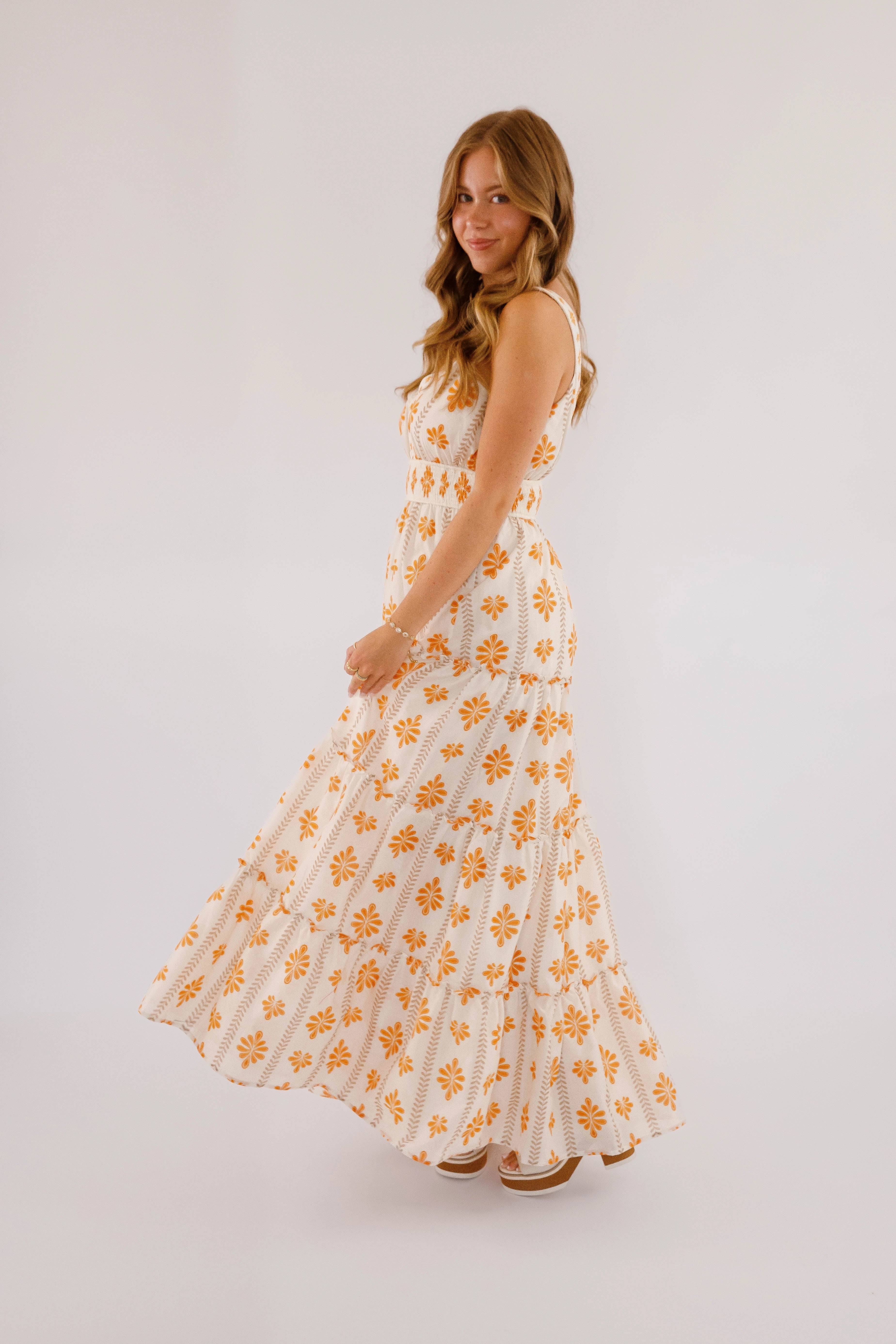 Solid-color Work Vibe Easy To Spot Maxi Dress