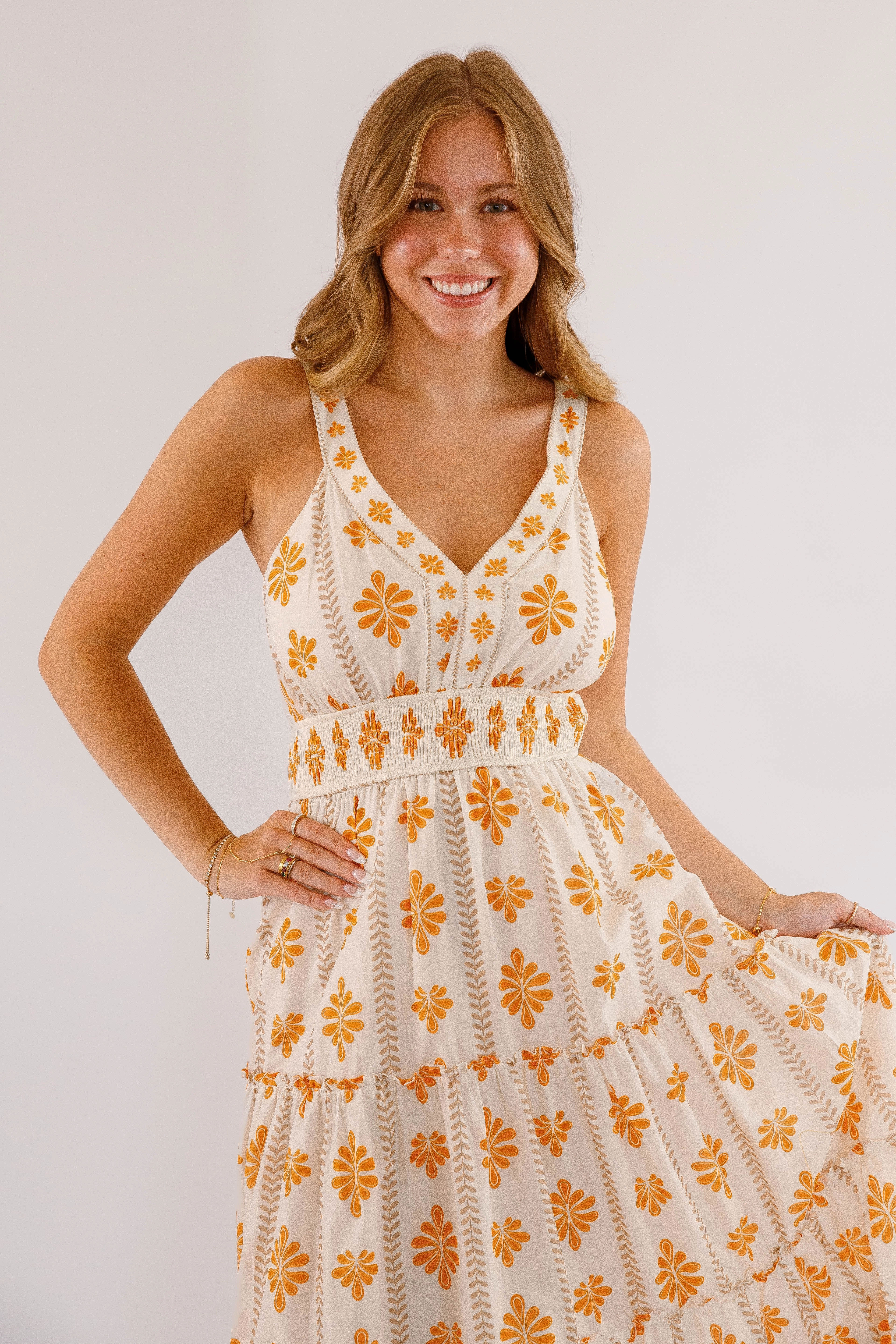 Easy To Spot Maxi Dress Comfortable travel dress Fresh Outfit