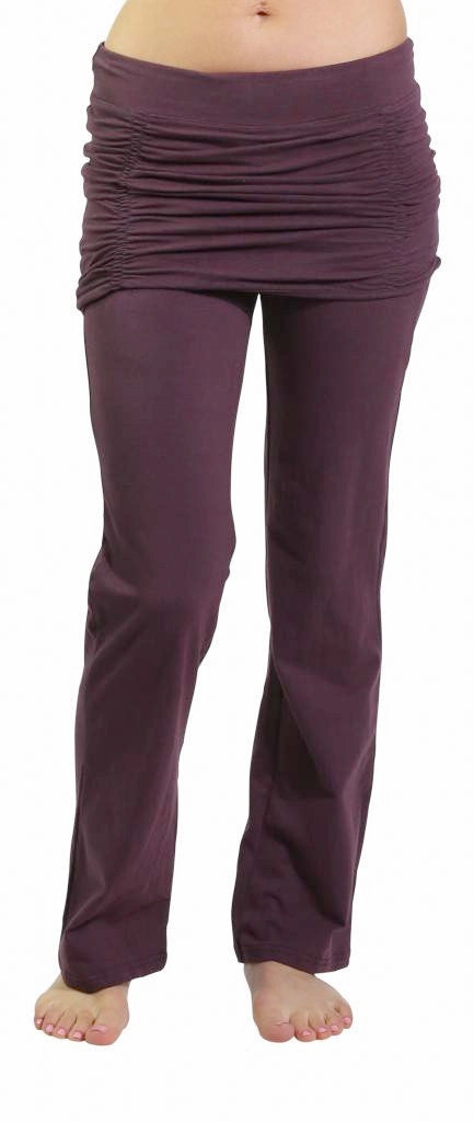 Ruched Skirt Yoga Pant Stain Repellent Coating