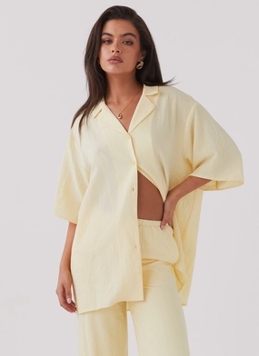 The Good Days Shirt - Lemon Refined Style