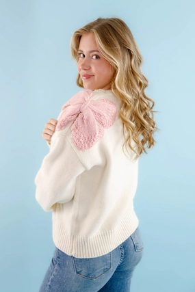 Wrapped Up In It Sweater Durable Hem Stitching