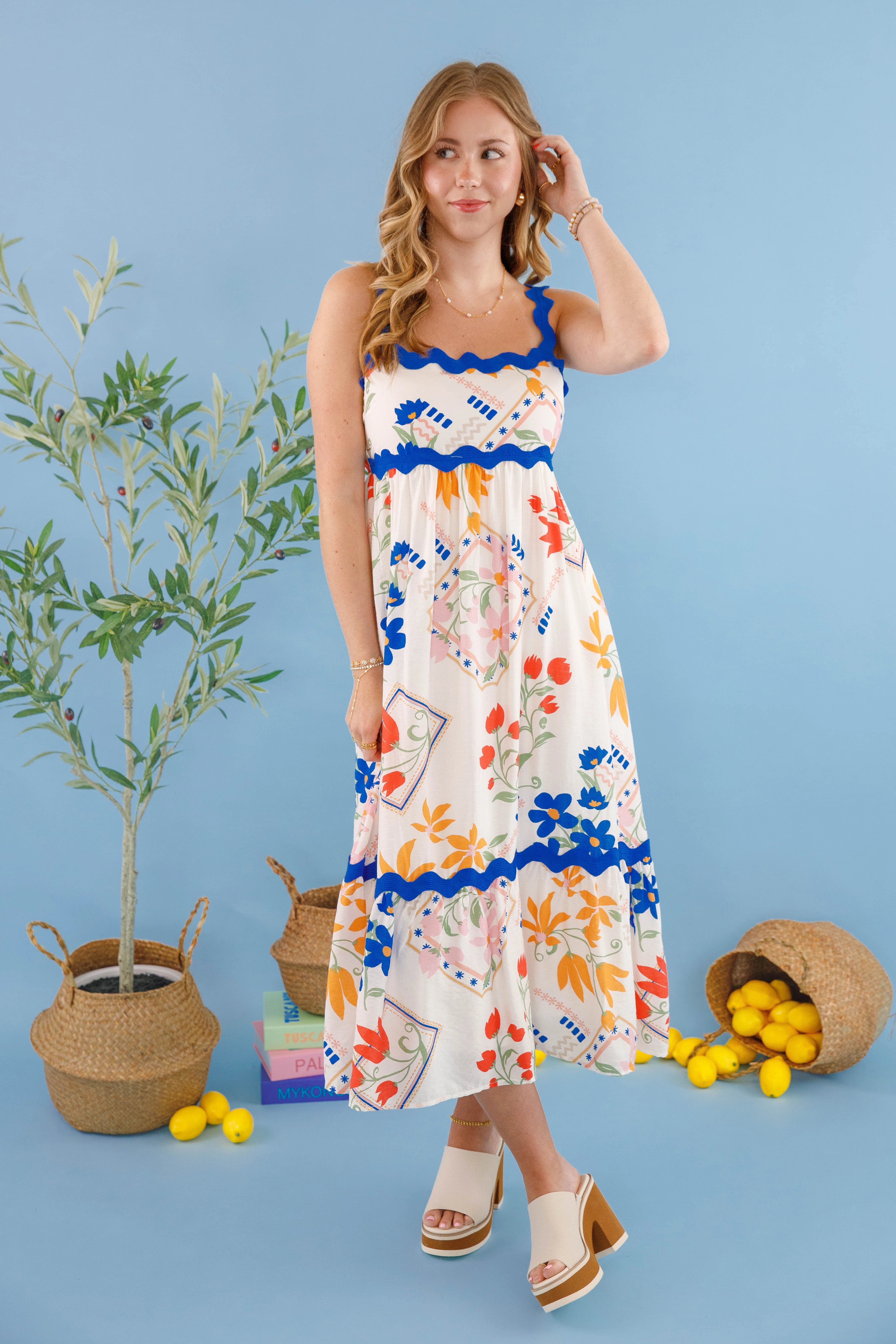 The Vacation Glow Midi Dress Urban Line