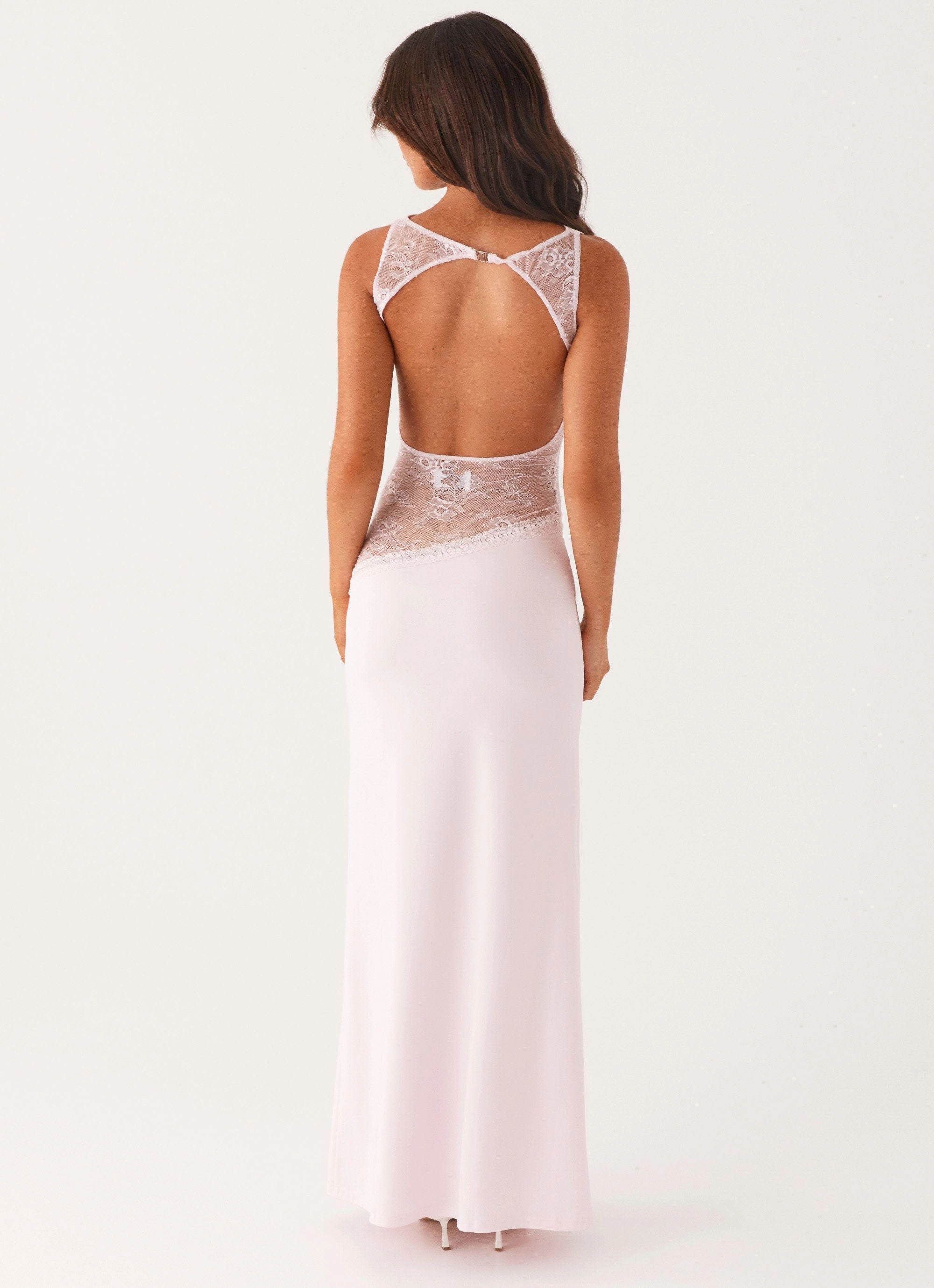 Lucinda Maxi Dress - Pink relaxed shape Body Positive