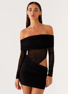 Relaxed-fit maxi dress Hidden Zipper No Doubt Mini Dress - Black