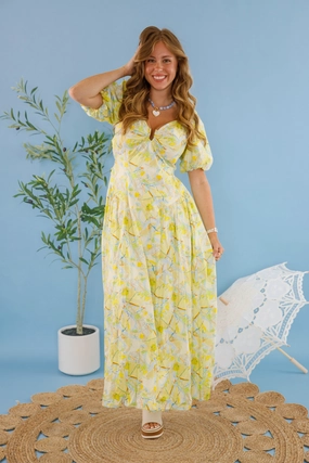 You With A View Maxi Dress Comfortable fit