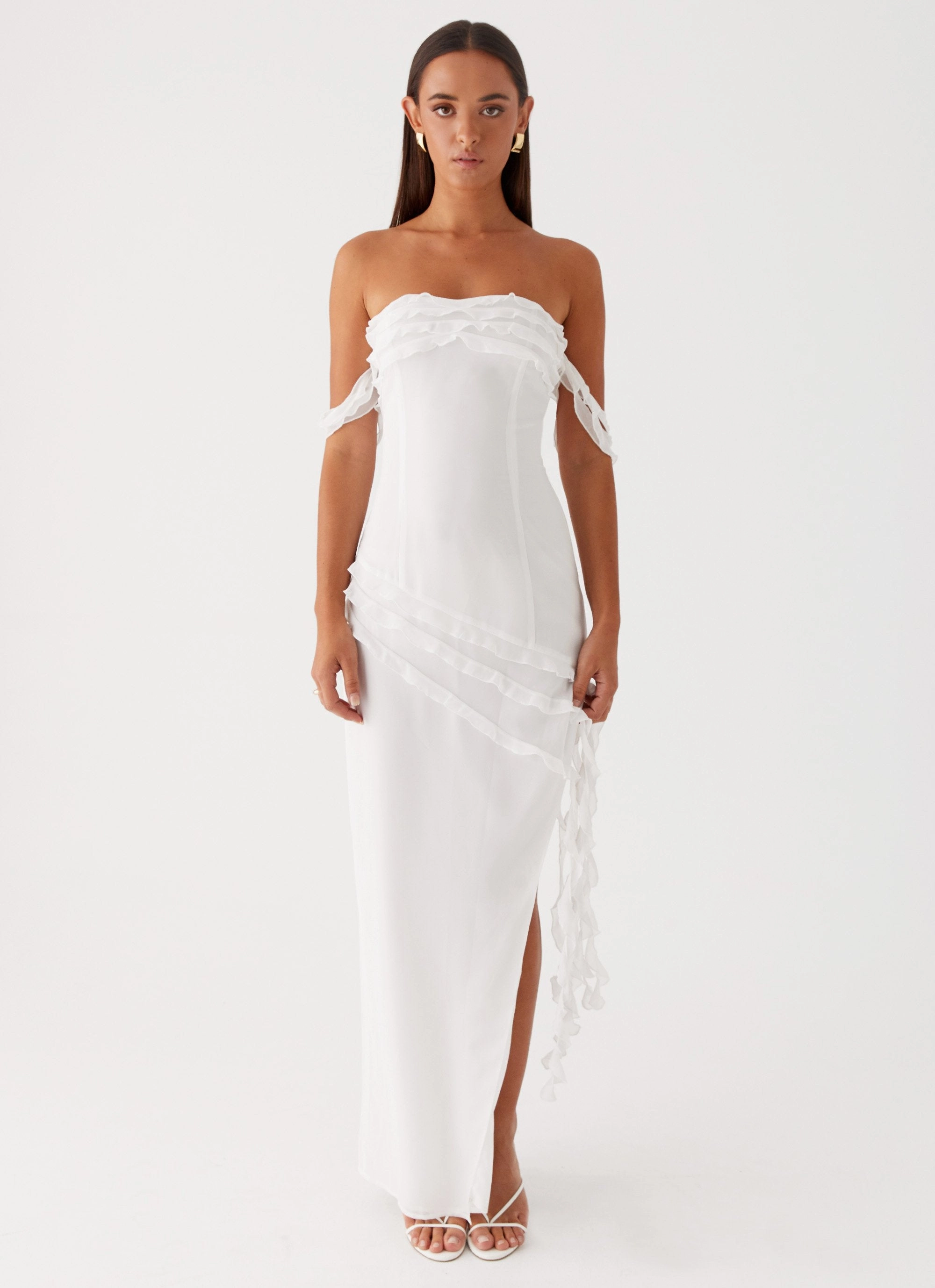 Durable-Fabric Alaska Maxi Dress - White