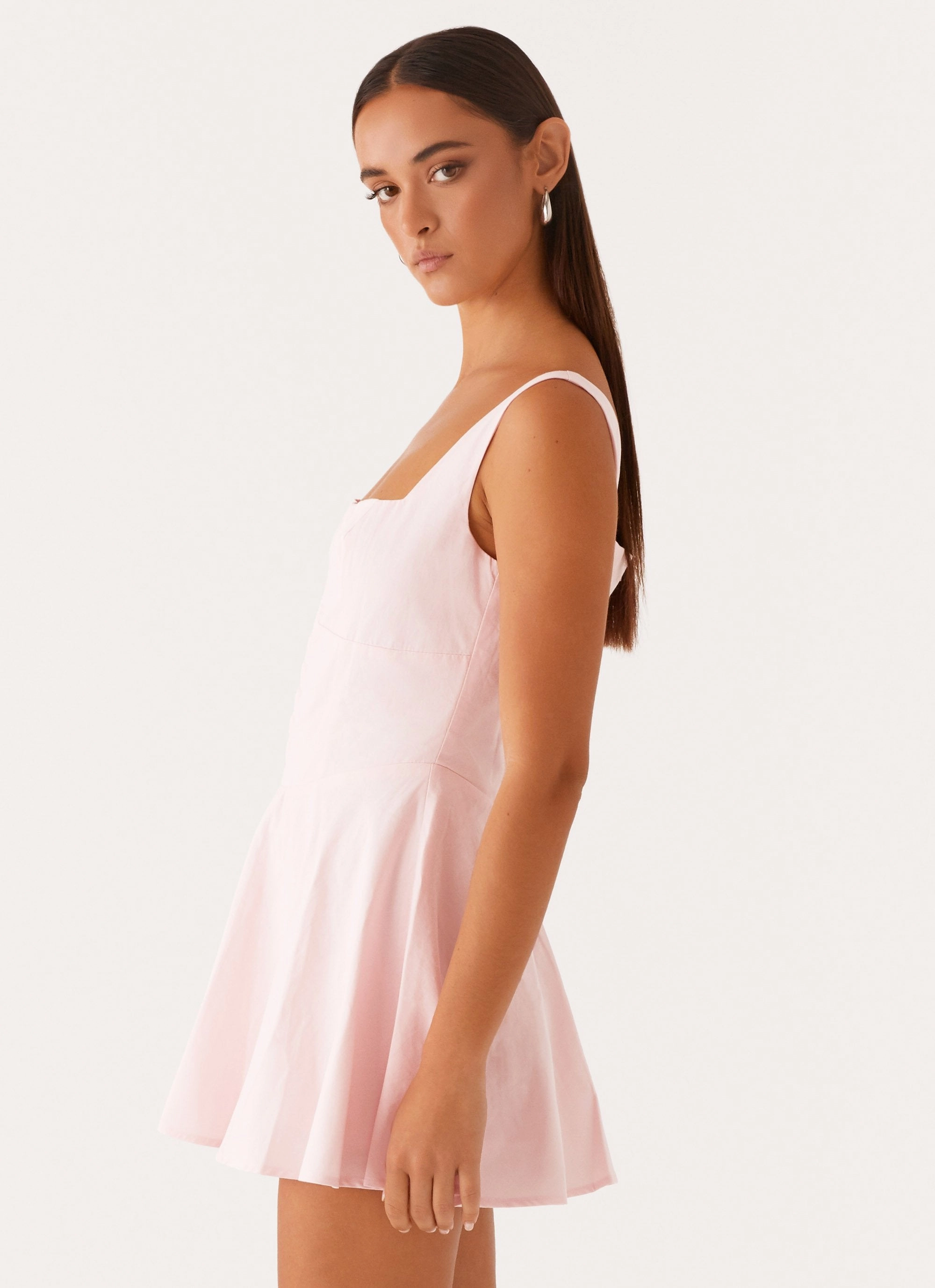 The Isle Mini Dress - Pink Everyday Layers