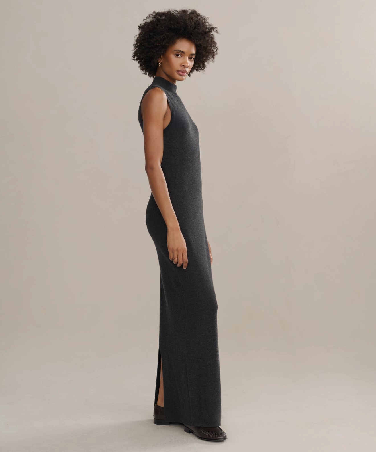 Weekend Feel Lightweight Material Celia Sweater Dress