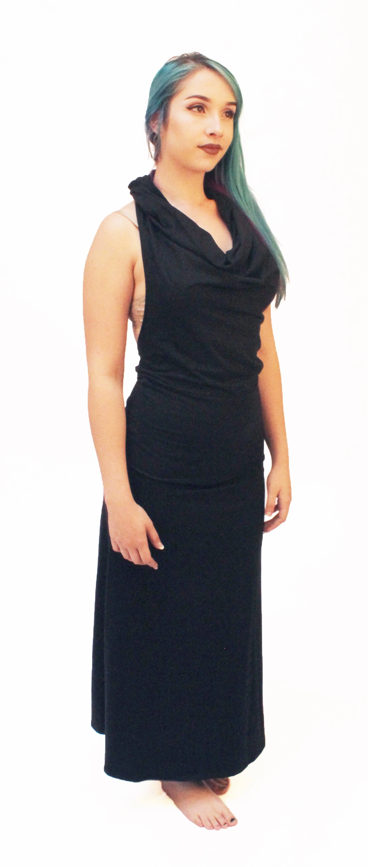 Padme Dress Elastic-Cuff BreathableFabric