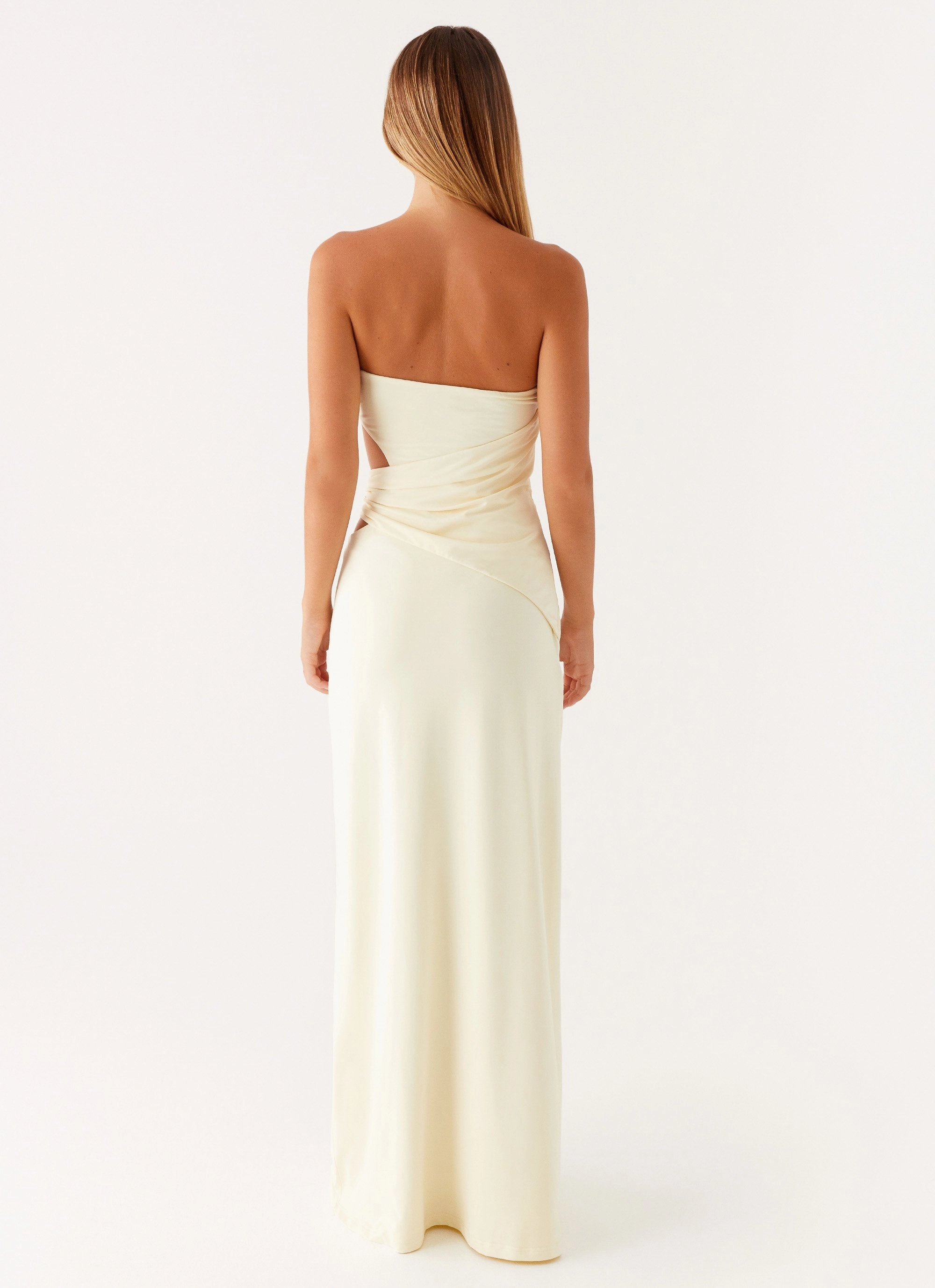 Simple Flow Anetta Maxi Dress - Yellow