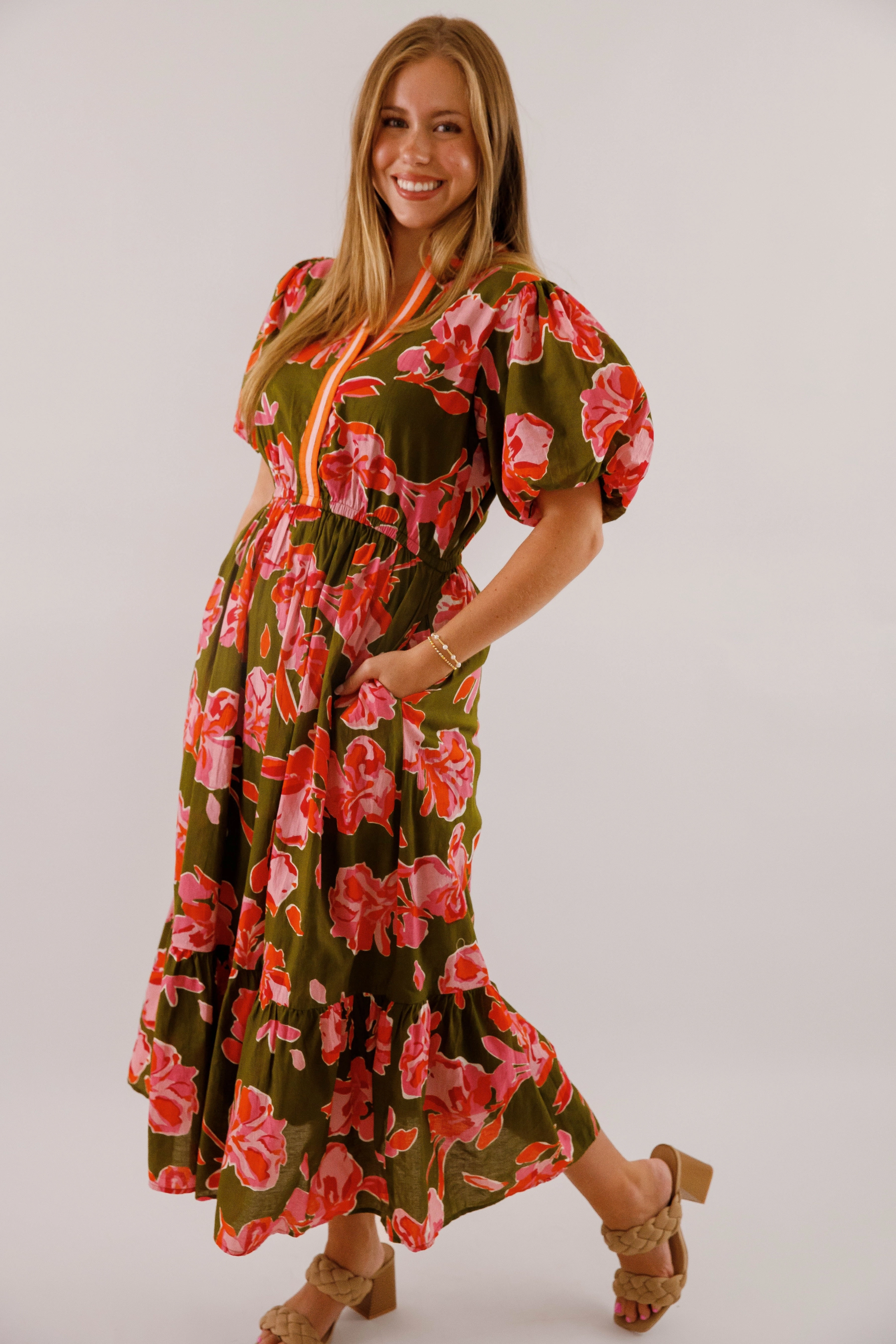 Natural Silhouette Lounge Texture Exciting Opportunities Midi Dress