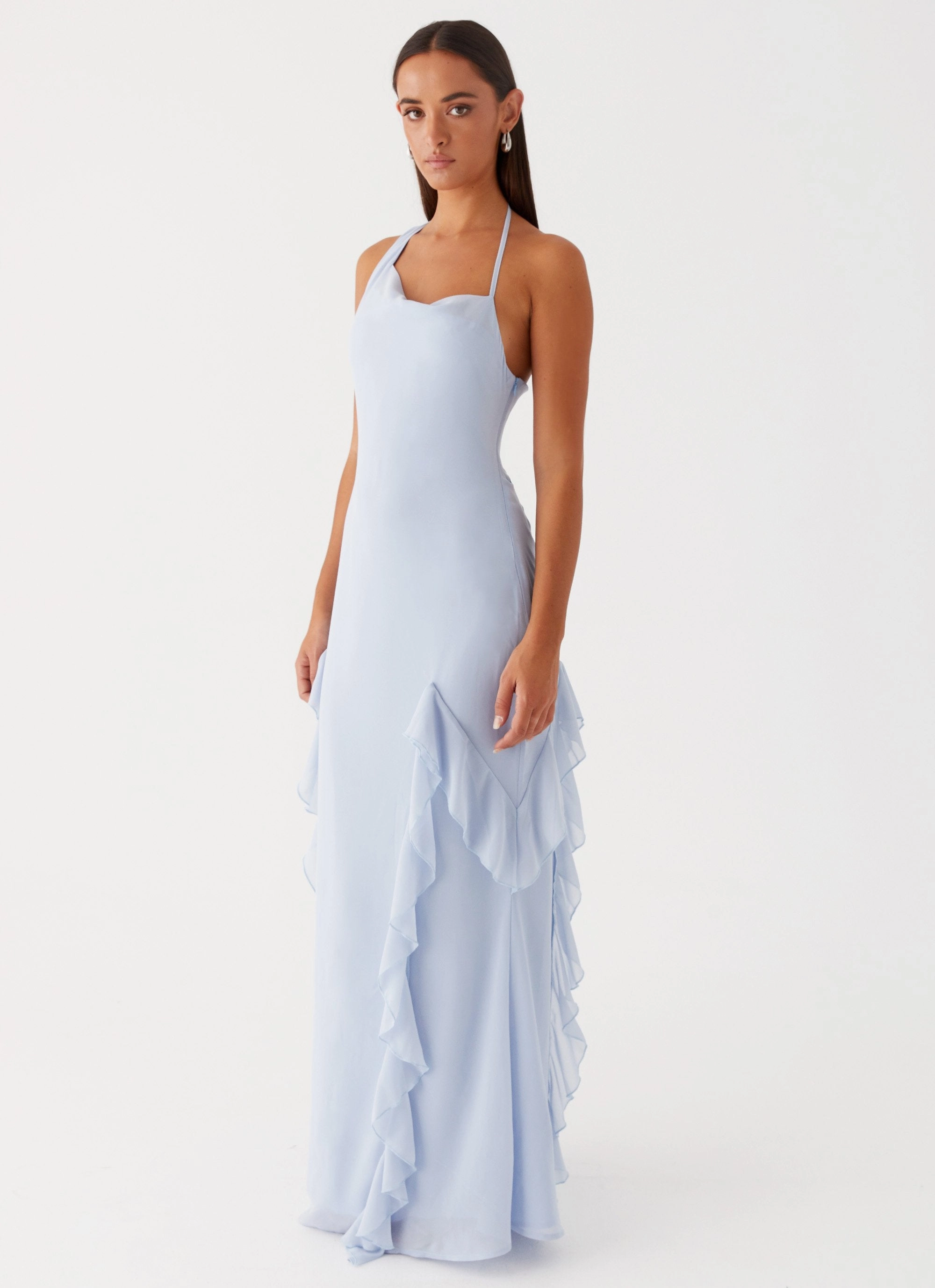 Fresh Color Classic Tailoring Sammie Maxi Dress - Blue