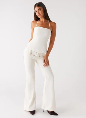 Agile Fit Chafe-Free Fit Zadie Low Rise Cord Jeans - Pearl