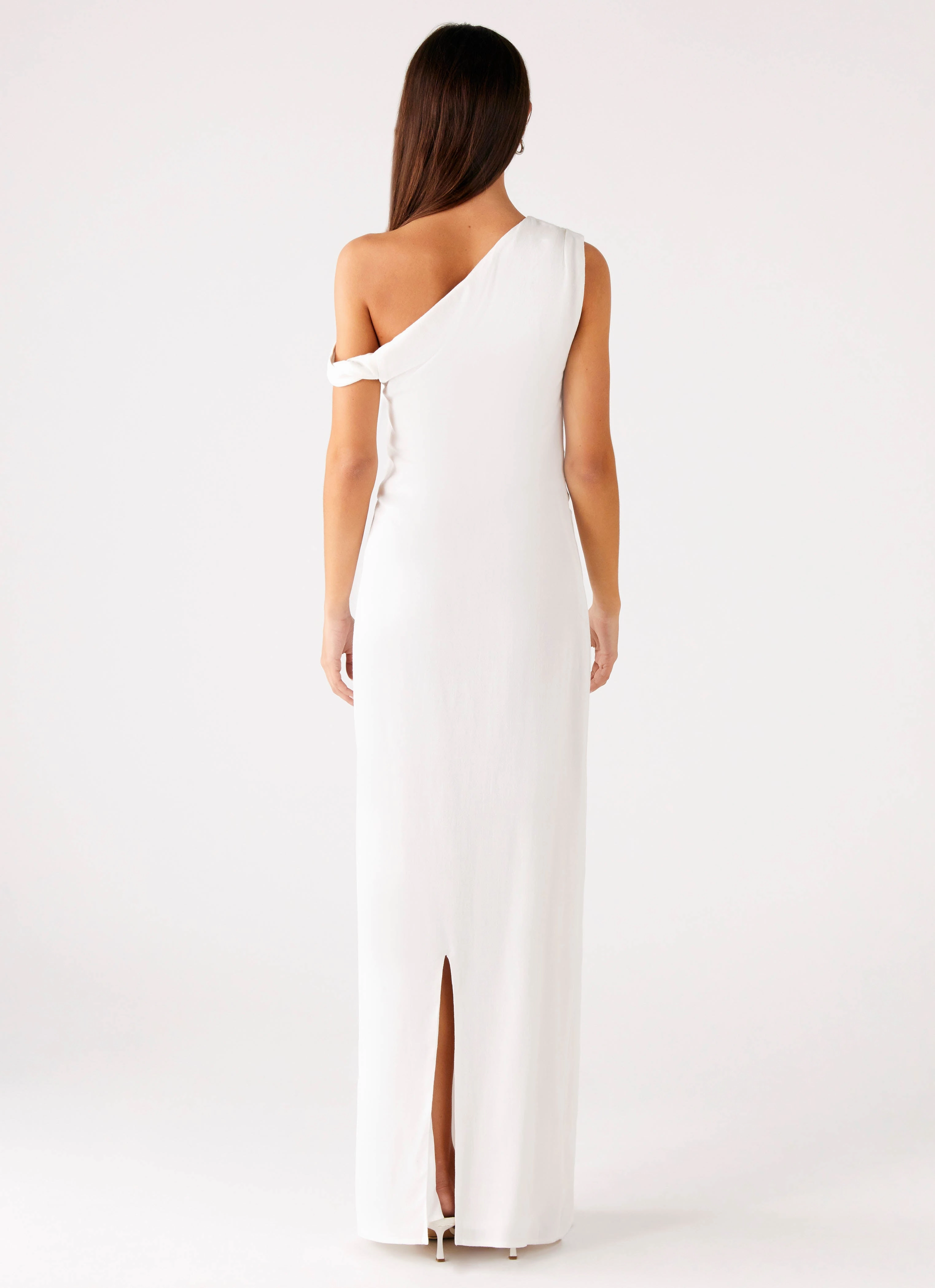 Aura Glow Mckenna Maxi Dress - White
