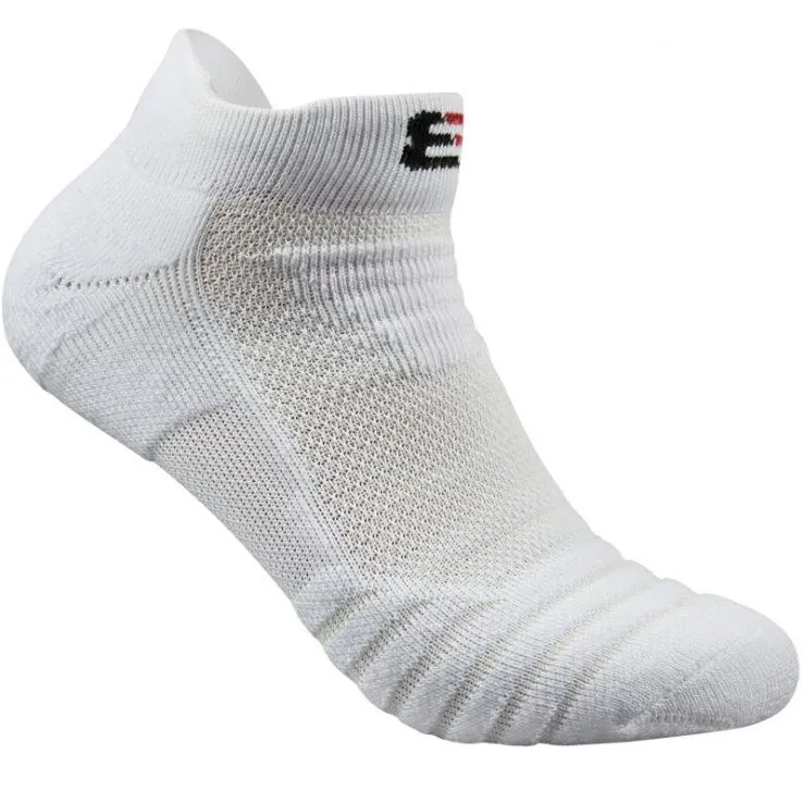 Elite  Sports Socks Low Cut Tube Basketball Thick Towel Boat Sweat-Absorbent Socks.