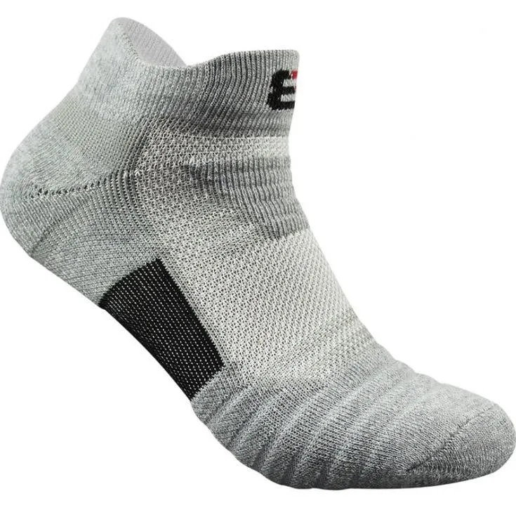 Elite  Sports Socks Low Cut Tube Basketball Thick Towel Boat Sweat-Absorbent Socks.