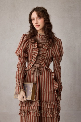 Simple Dress Elizabeth 15 | Victorian Linen Dress