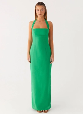 Allyse Maxi Dress - Cactus Refined Stitch