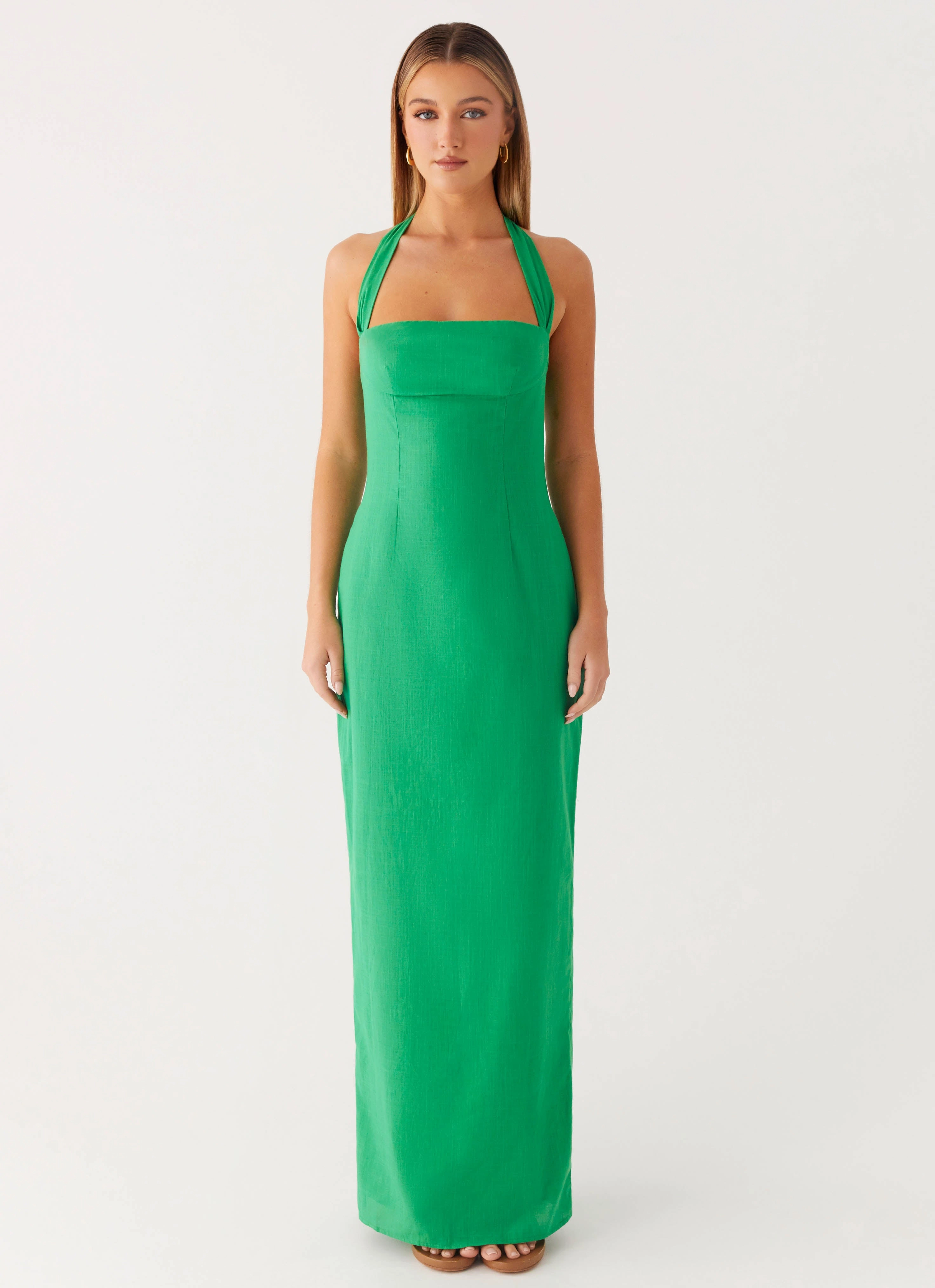 Allyse Maxi Dress - Cactus Refined Stitch
