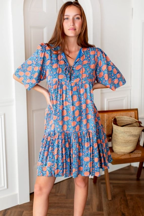 Emerson Fry Isla Dress - Chateau Flower Soft And Comfortable