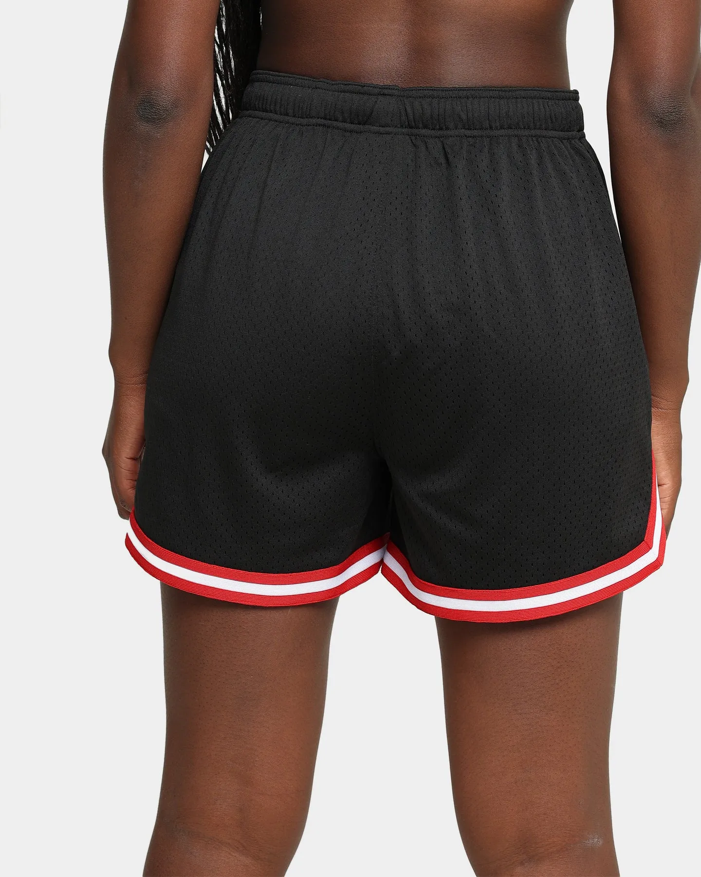 EN EN Women's Jump Basketball Shorts Black/Red/White