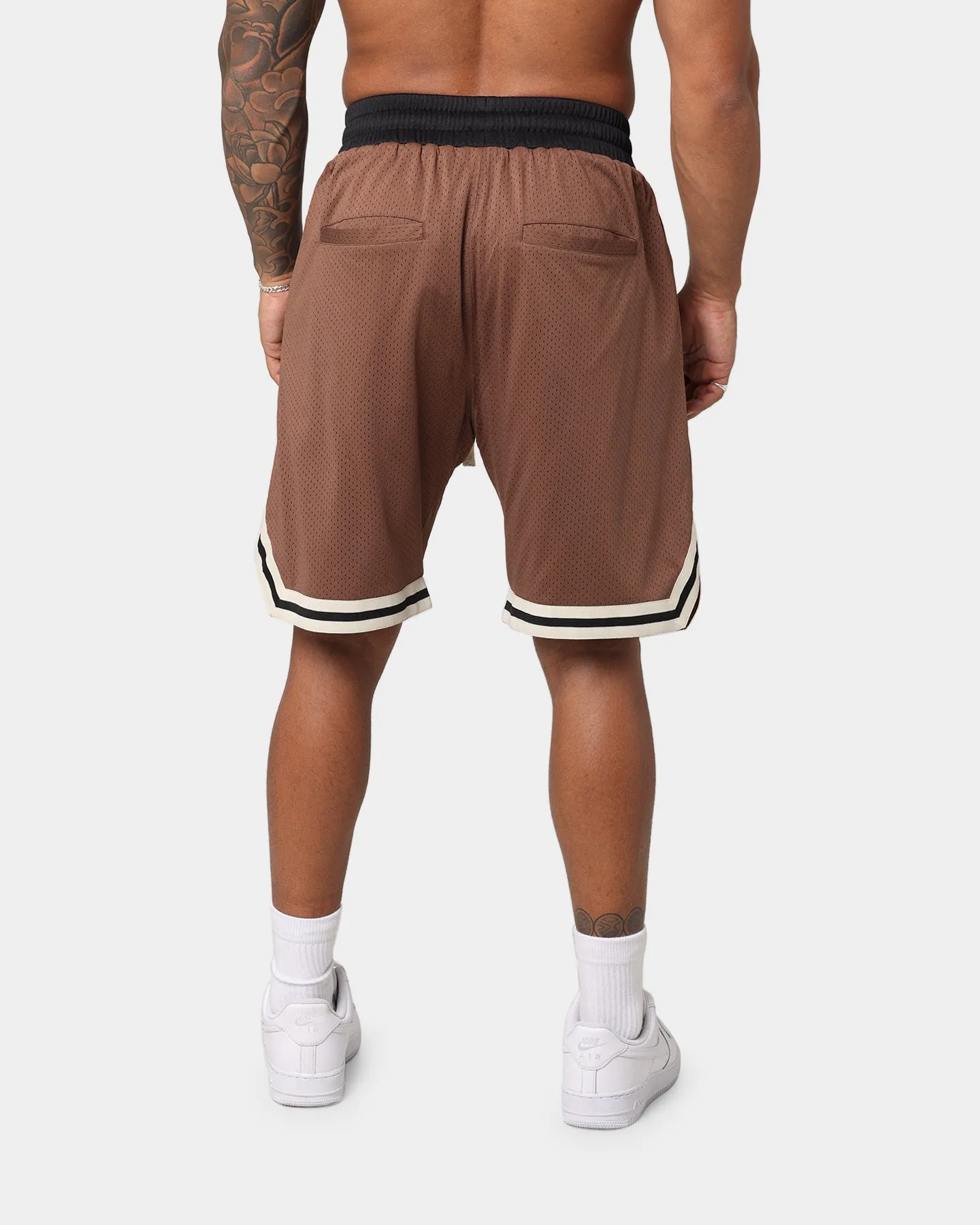 EN ES Rival Basketball Shorts Brown