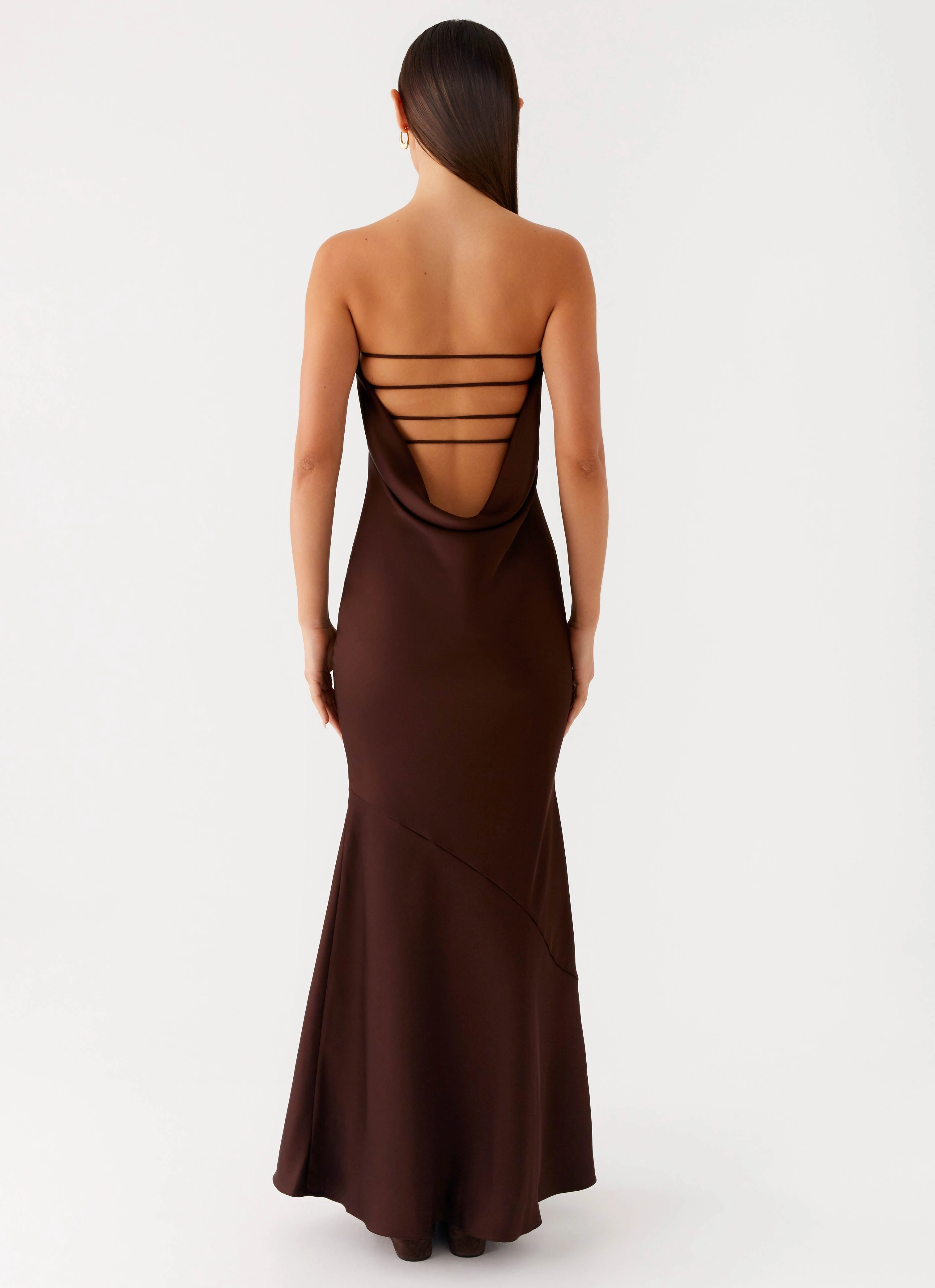 Knit Warm Endless Nights Maxi Dress - Chocolate