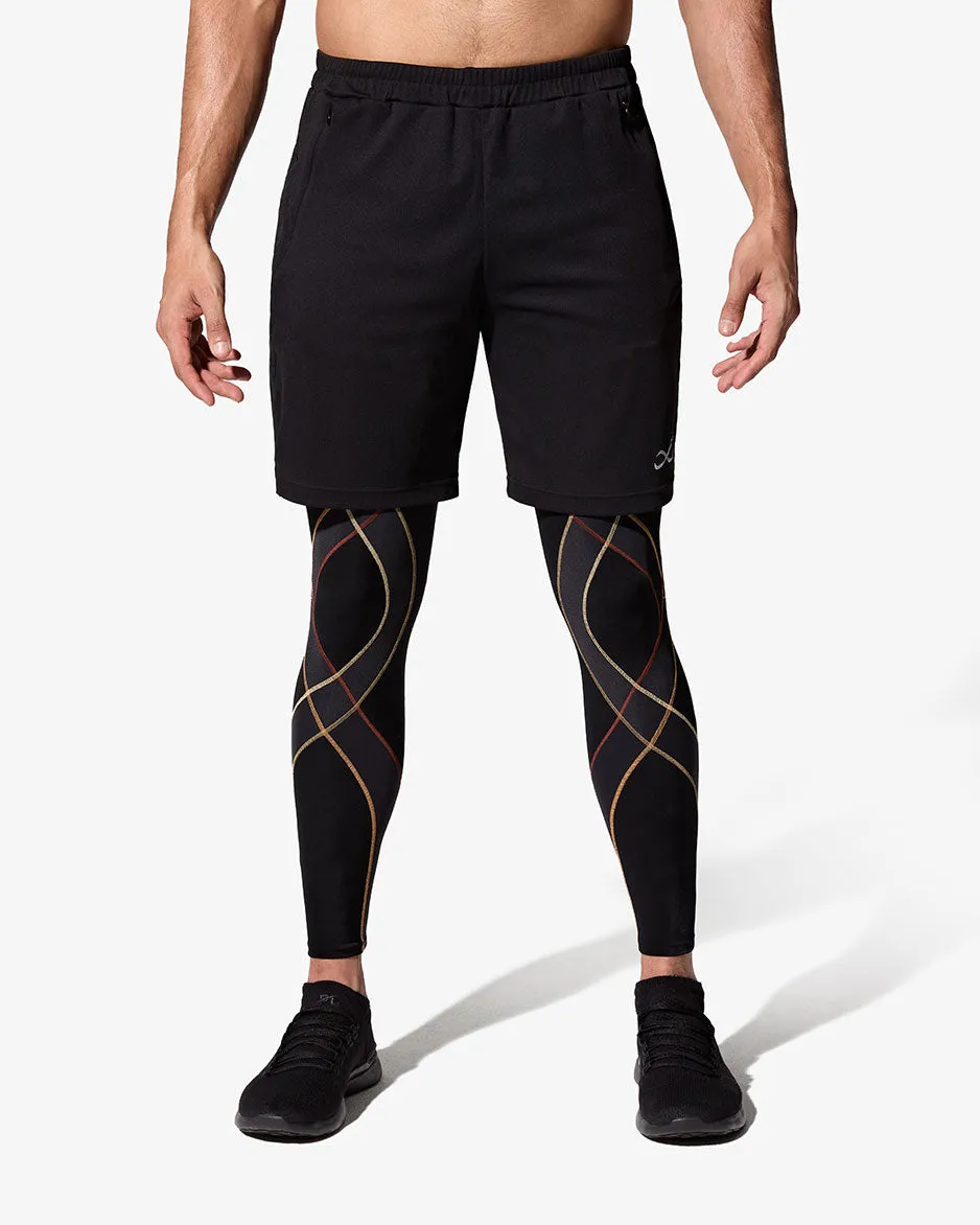 Endurance Generator Joint & Muscle Support Compression Tight: Men's Black/Umber