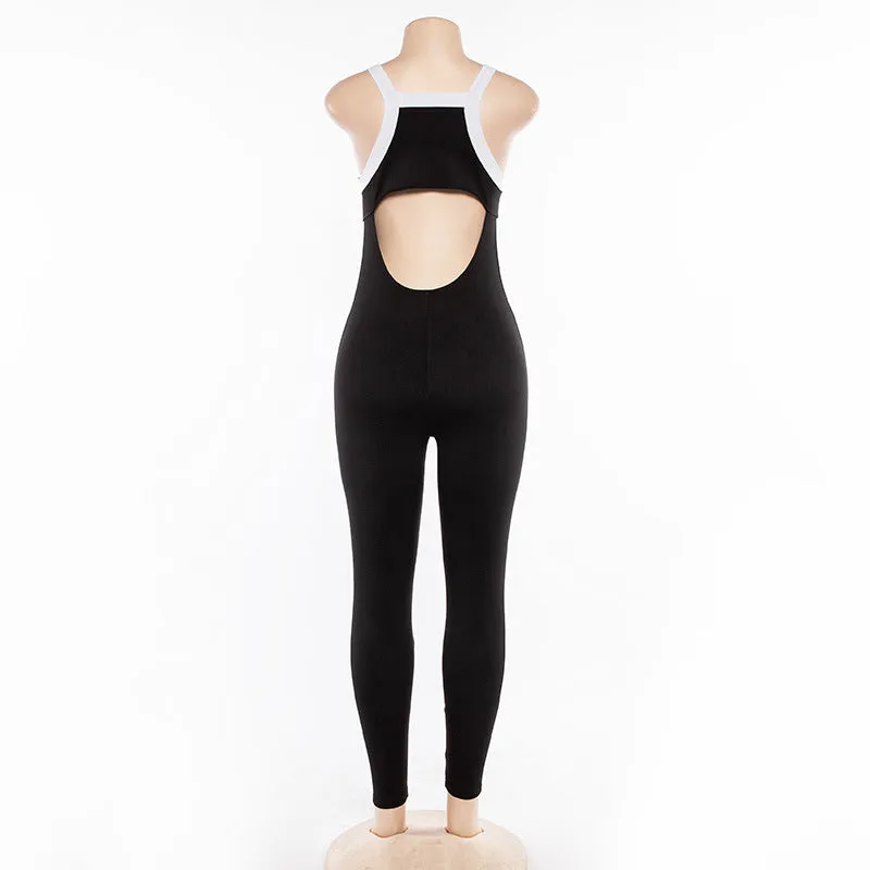 ENERGY GIRLS SIDE STRIPE CUTOUT BODYSUIT