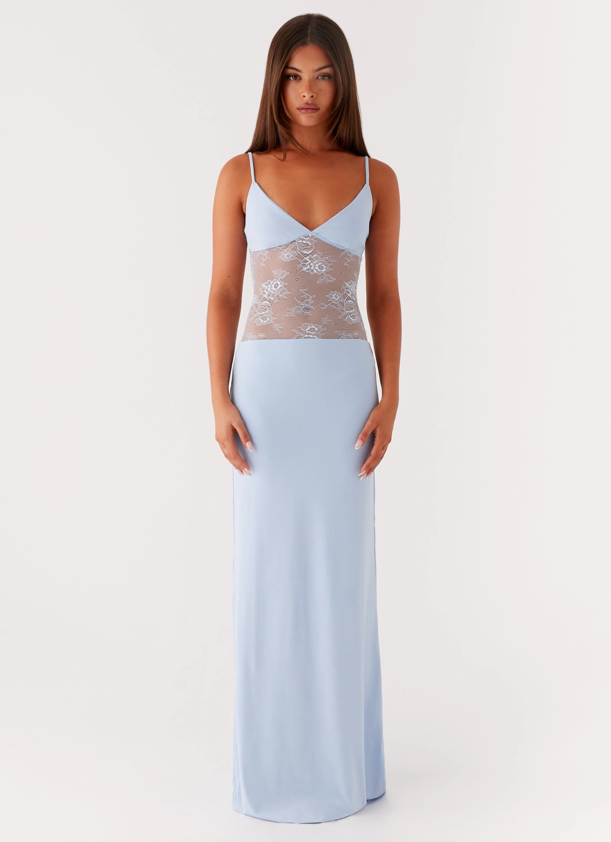 Envy Maxi Dress - Blue Dressy Glow Flowy-Shape