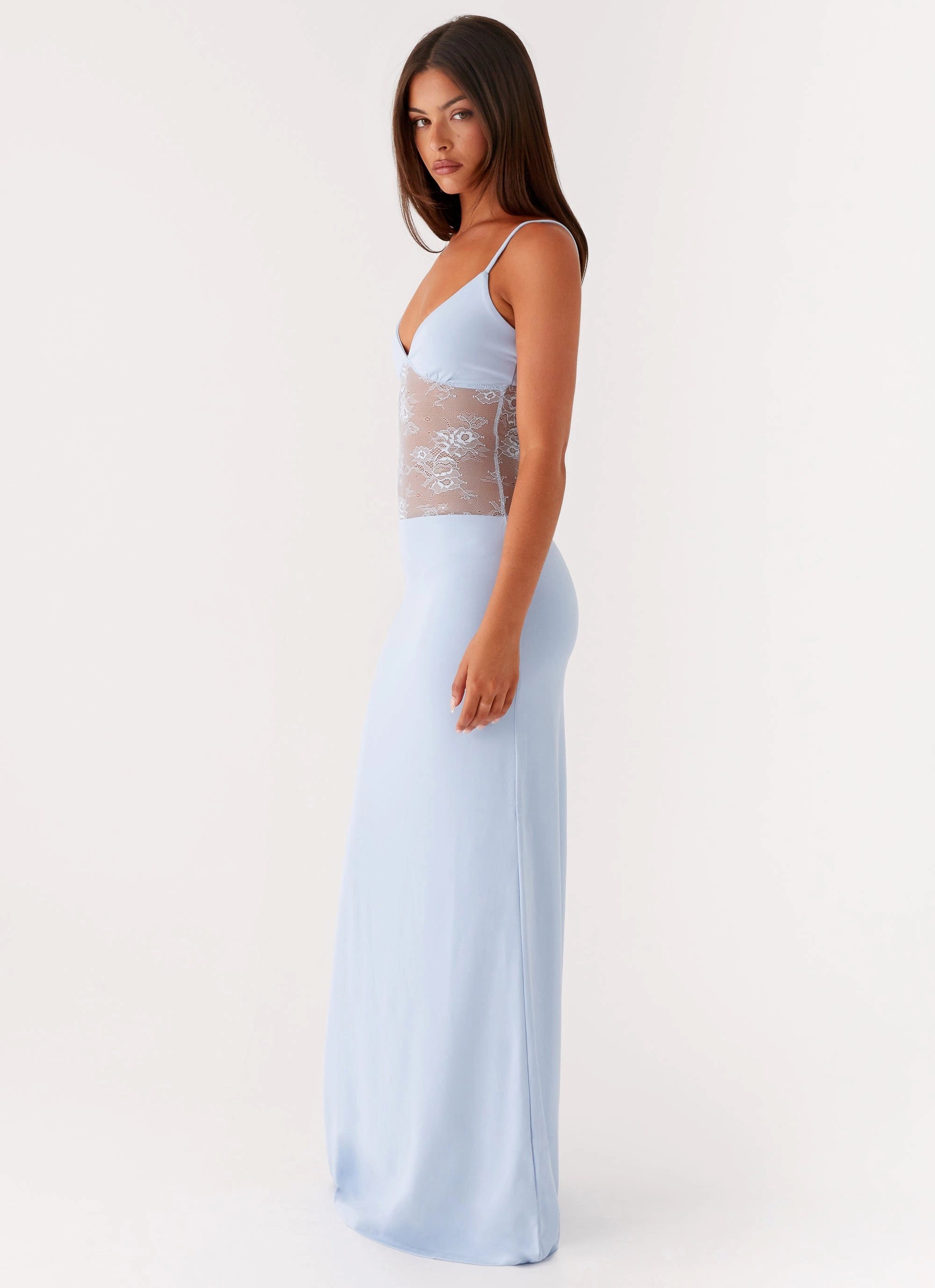 Breathable fabric Easy Mood Envy Maxi Dress - Blue