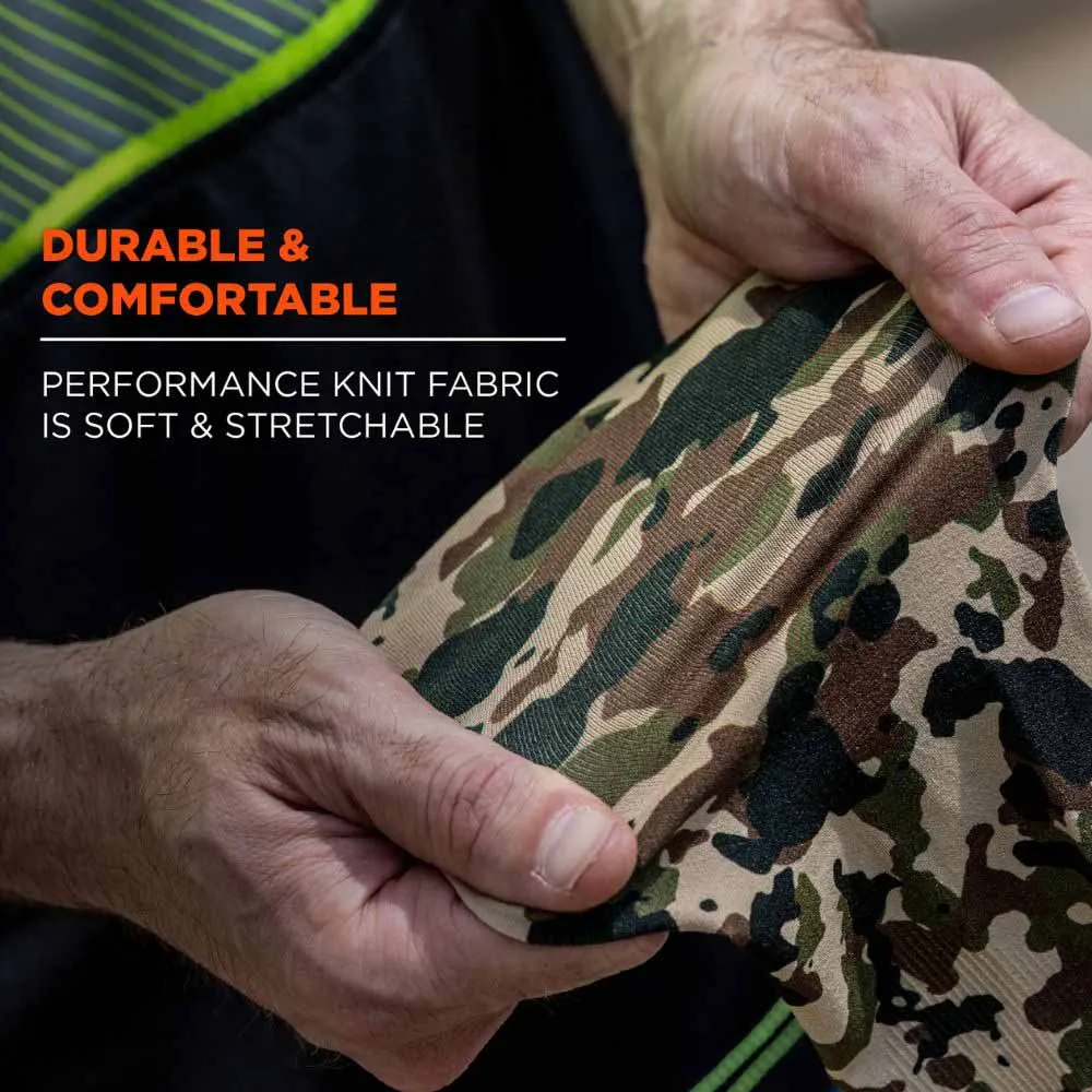 Ergodyne 12192 6695 XL/2XL Camo Sun Protection Arm Sleeves Pair