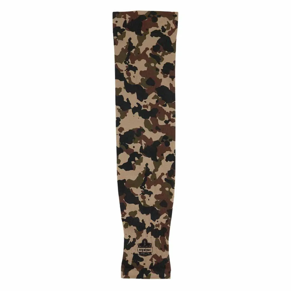 Ergodyne 12192 6695 XL/2XL Camo Sun Protection Arm Sleeves Pair